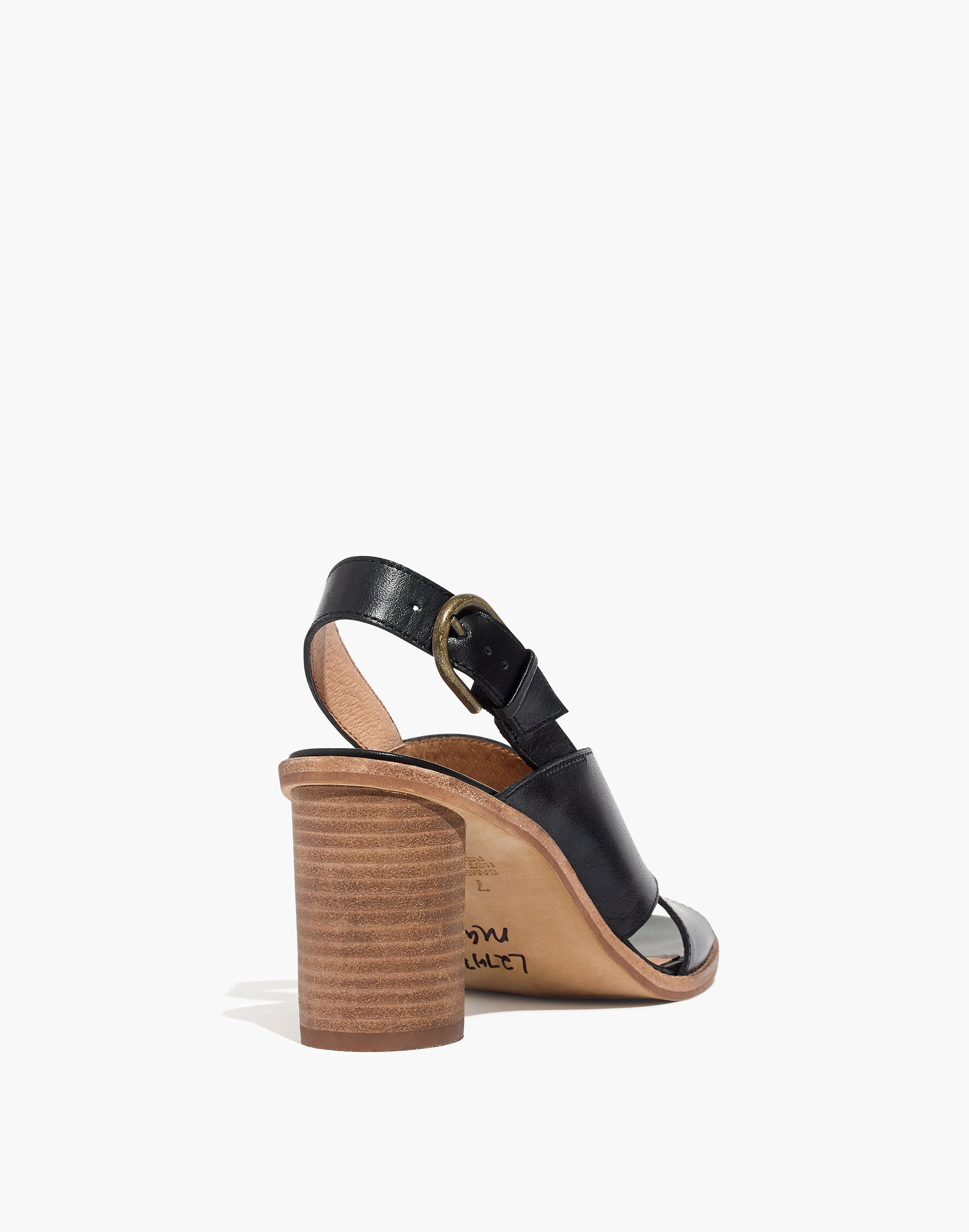 The Ruthie Crisscross Sandal in Leather | Madewell