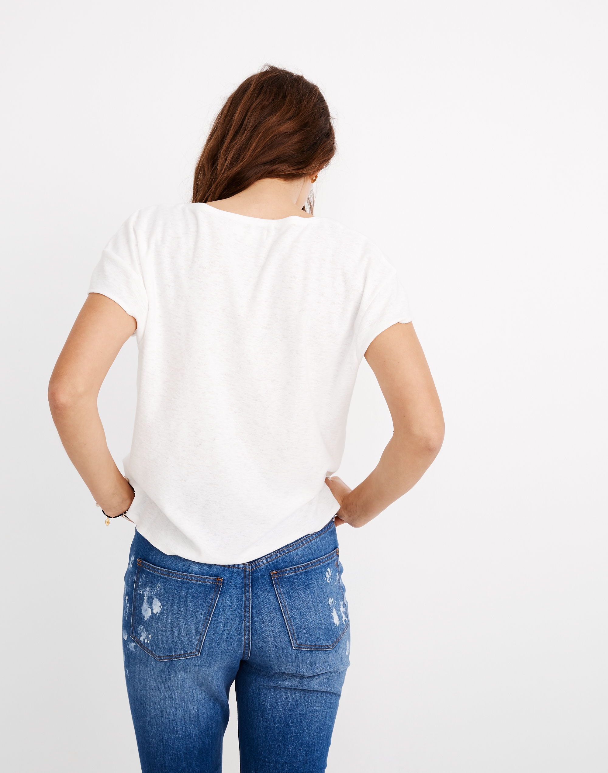 Skyline V-Neck Tee | Madewell