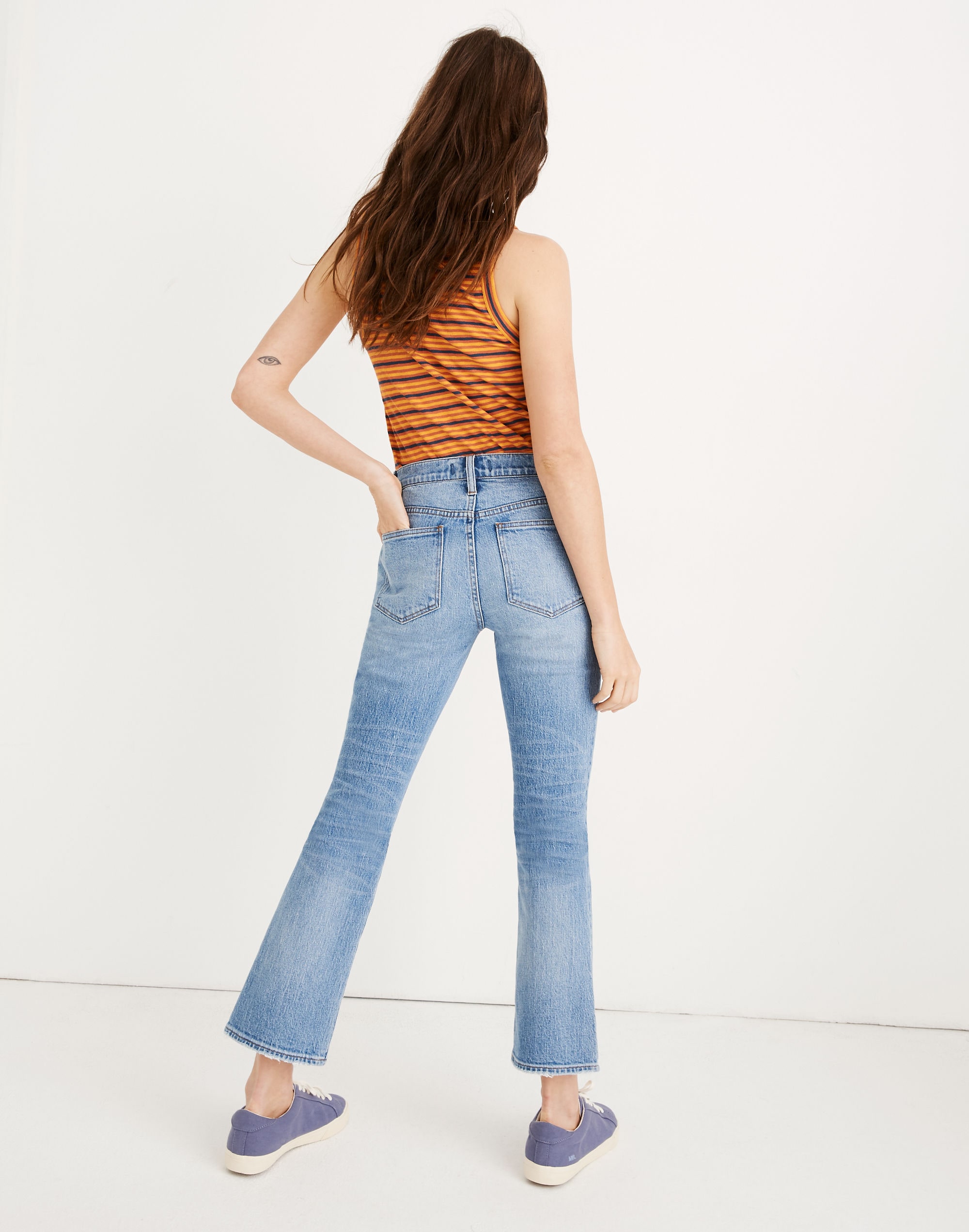 Cali Demi-Boot Jeans in Dory Wash: Comfort Stretch Edition | Madewell