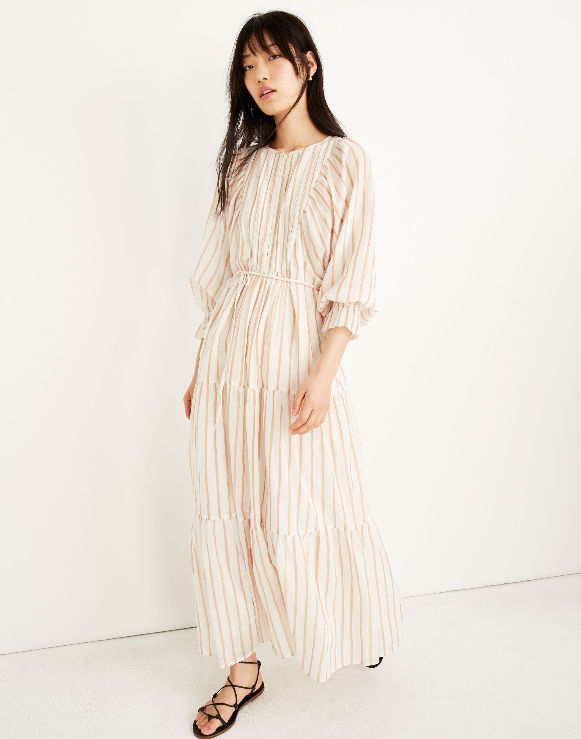 apiece apart striped dress