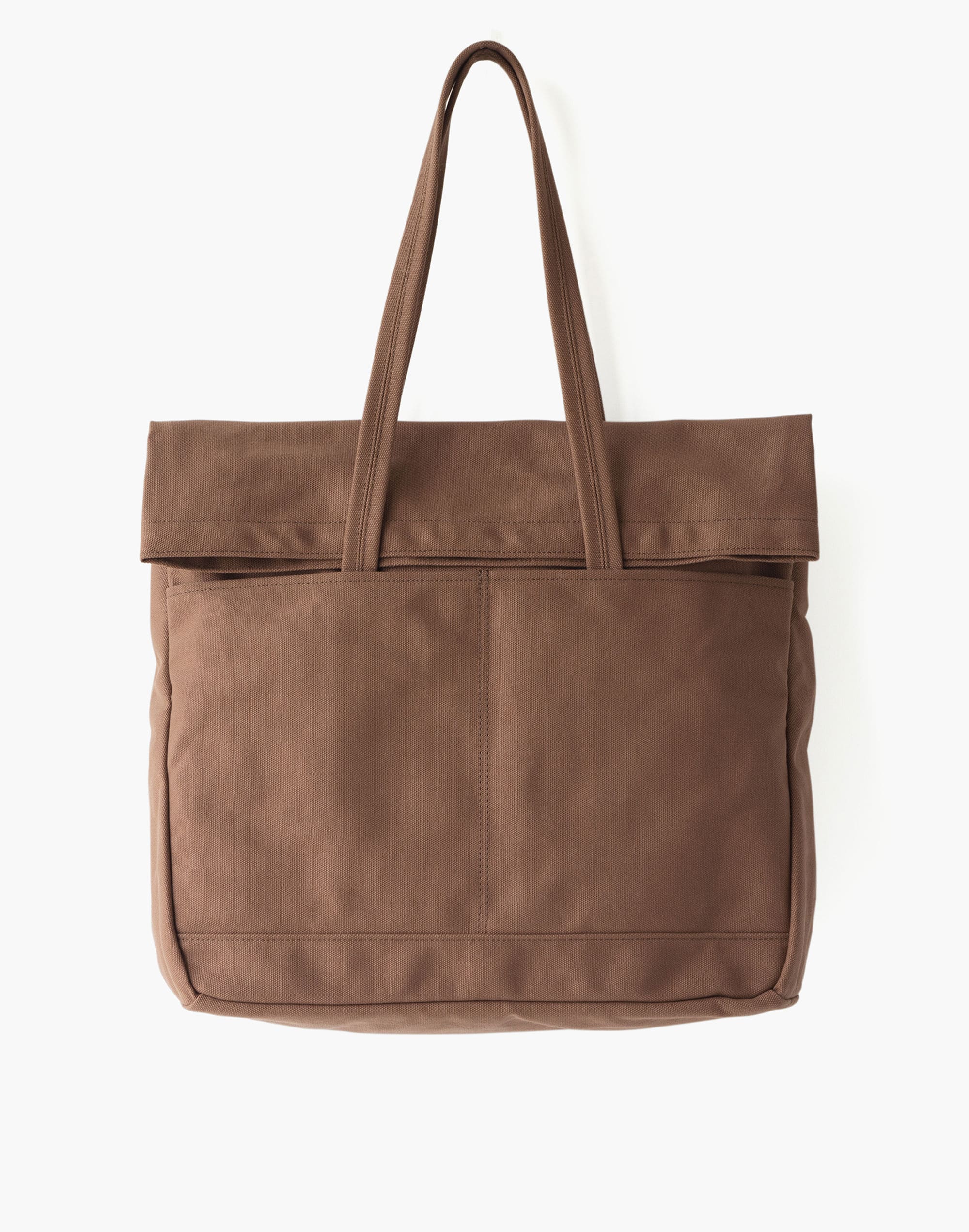 MAKR Canvas and Leather Fold Weekender Bag