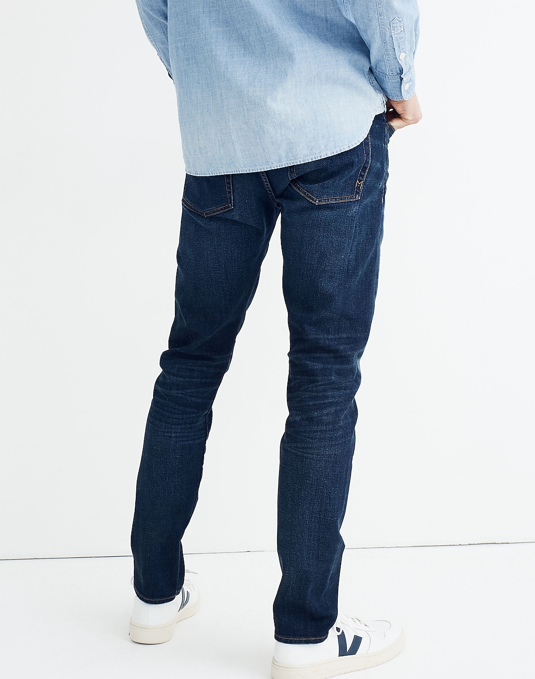 LUCKY BRAND Selvedge White Oak Cone Denim Jeans Charlie Skinny 4/27 Women's  Flaw