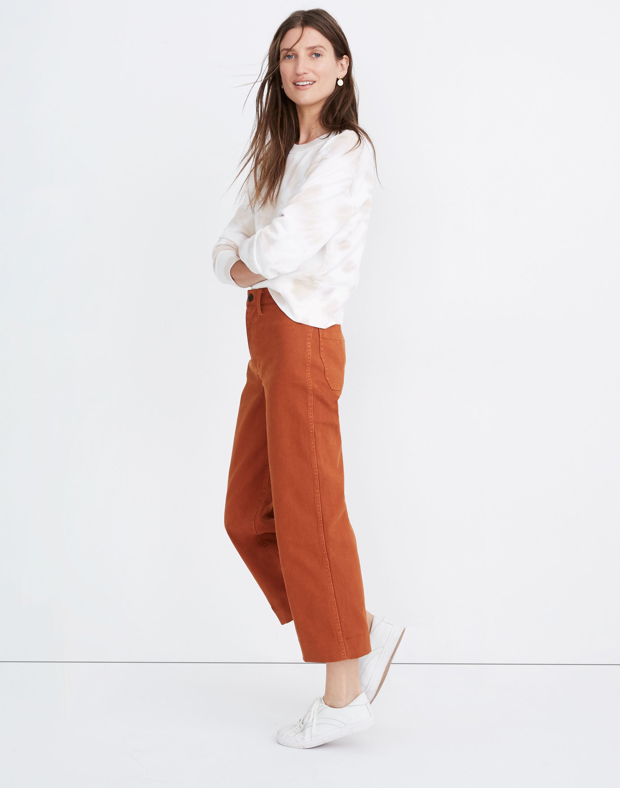 Slim Emmett Wide-Leg Crop Pants | Madewell