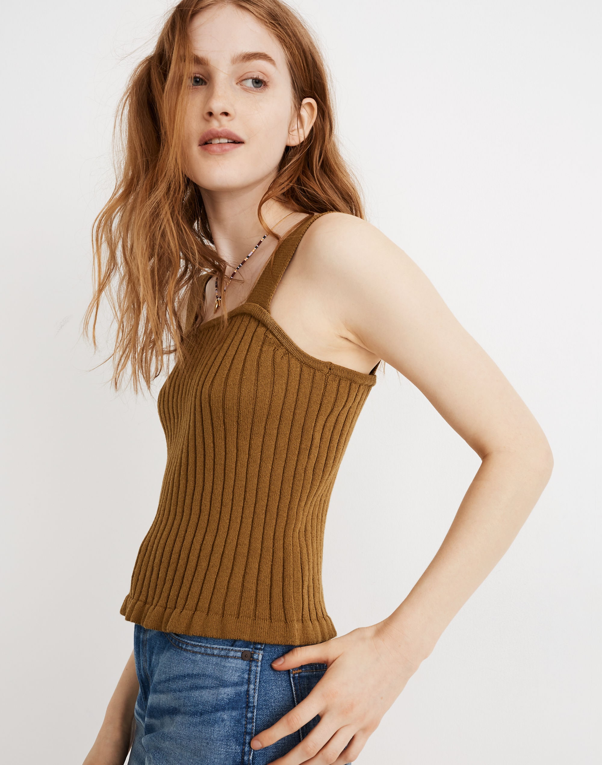 Tilney Ribbed Sweater Tank | Madewell