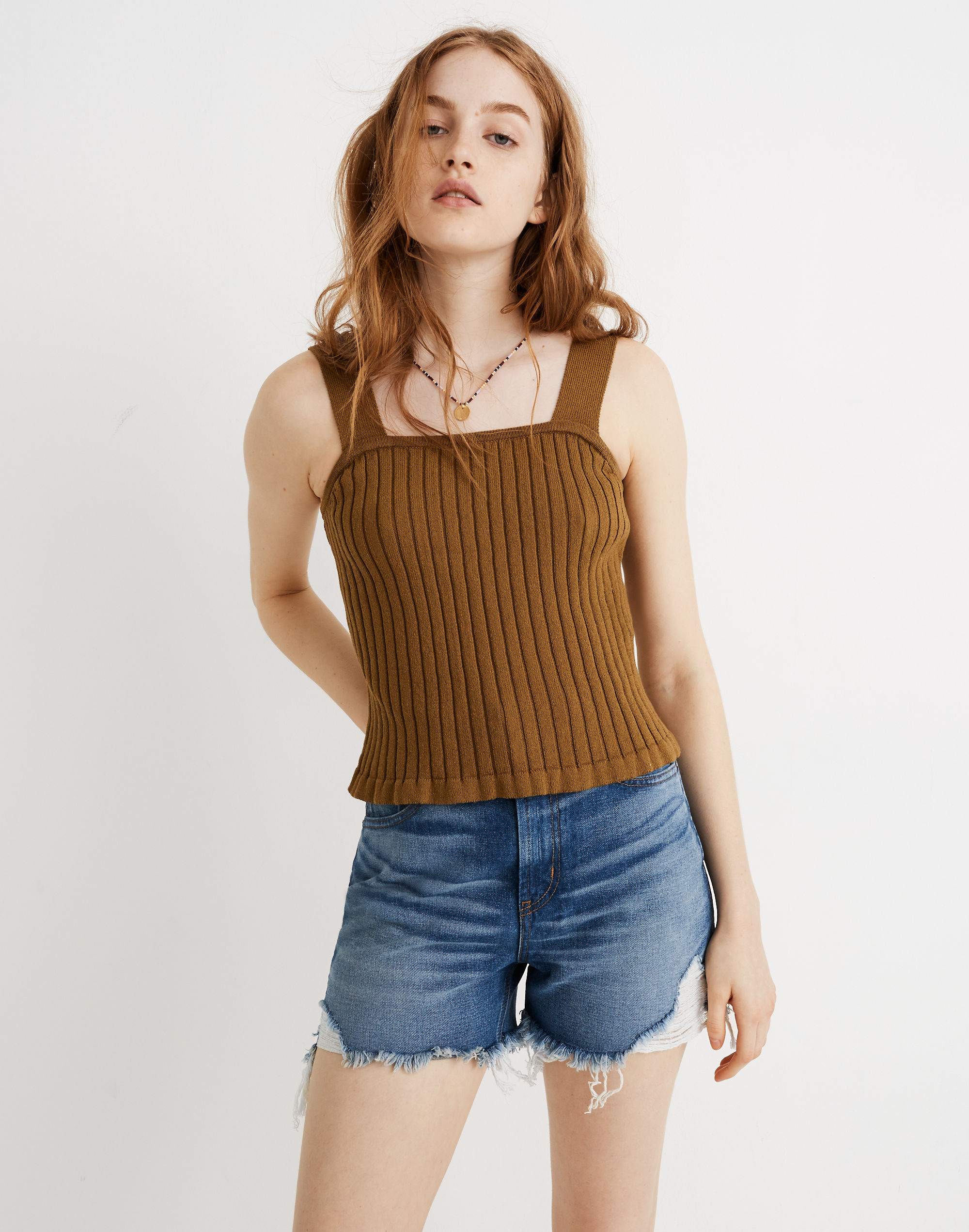 Tilney Ribbed Sweater Tank | Madewell