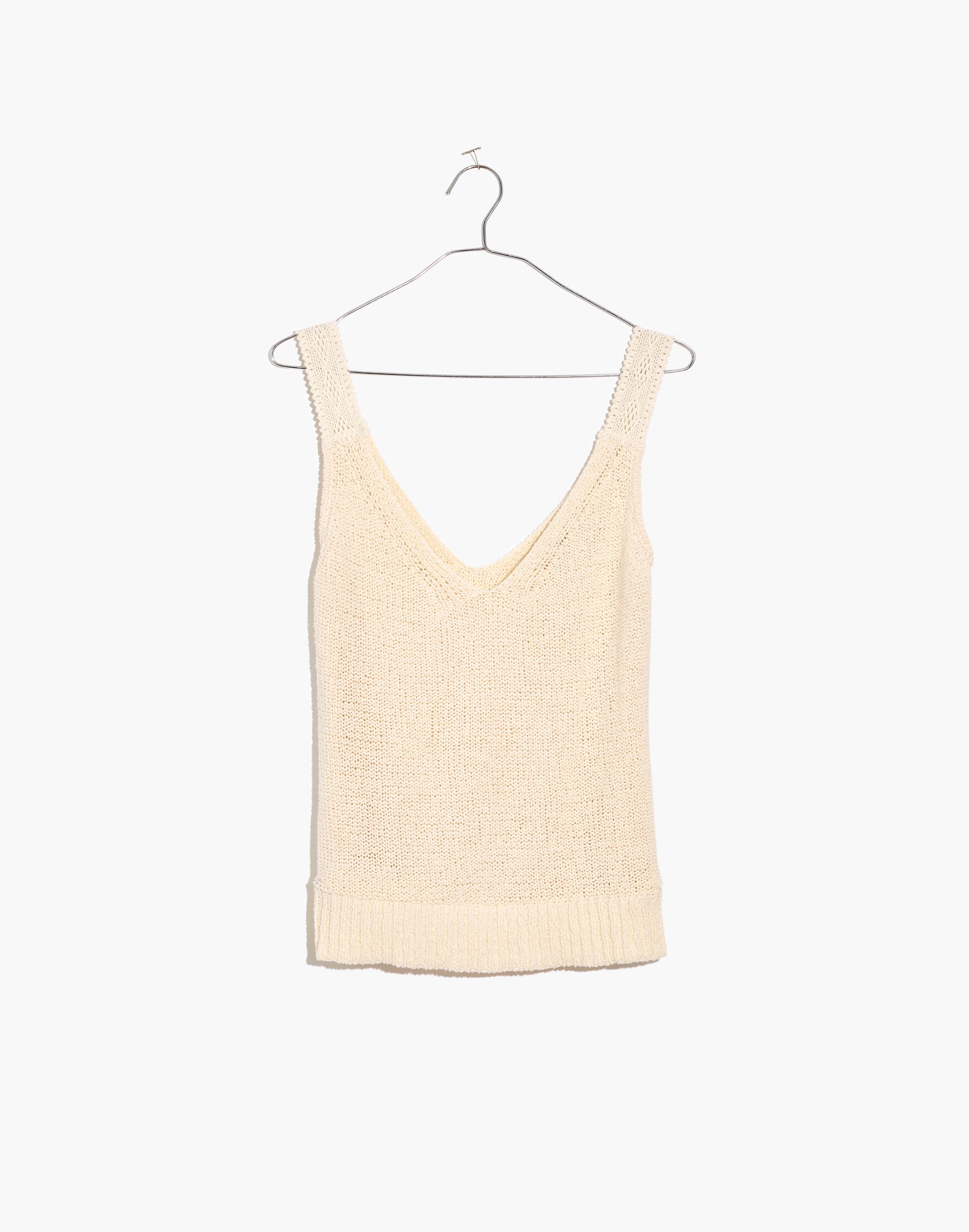 Crochet-Strap Sweater Tank | Madewell