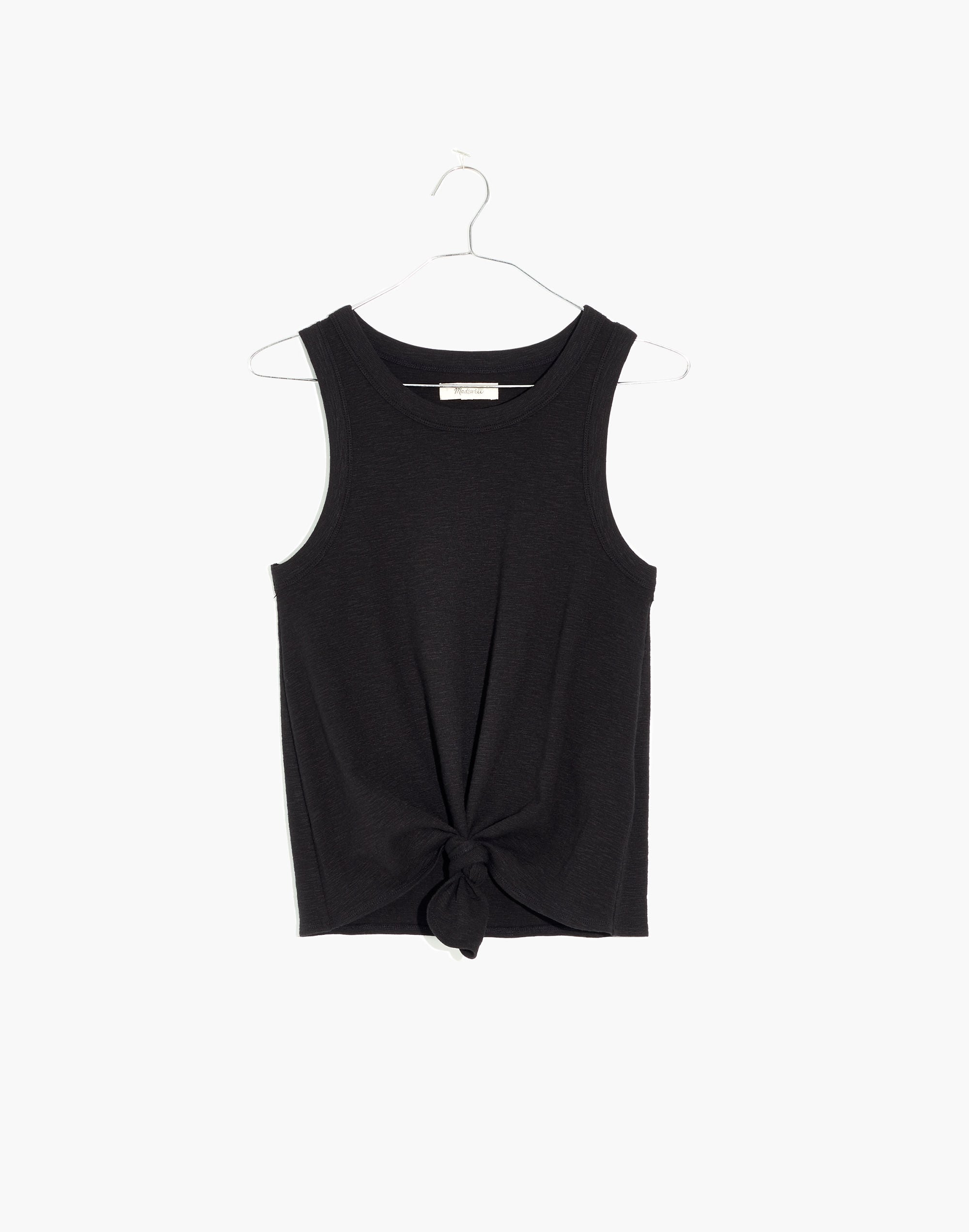 Audio Knot-Front Tank Top