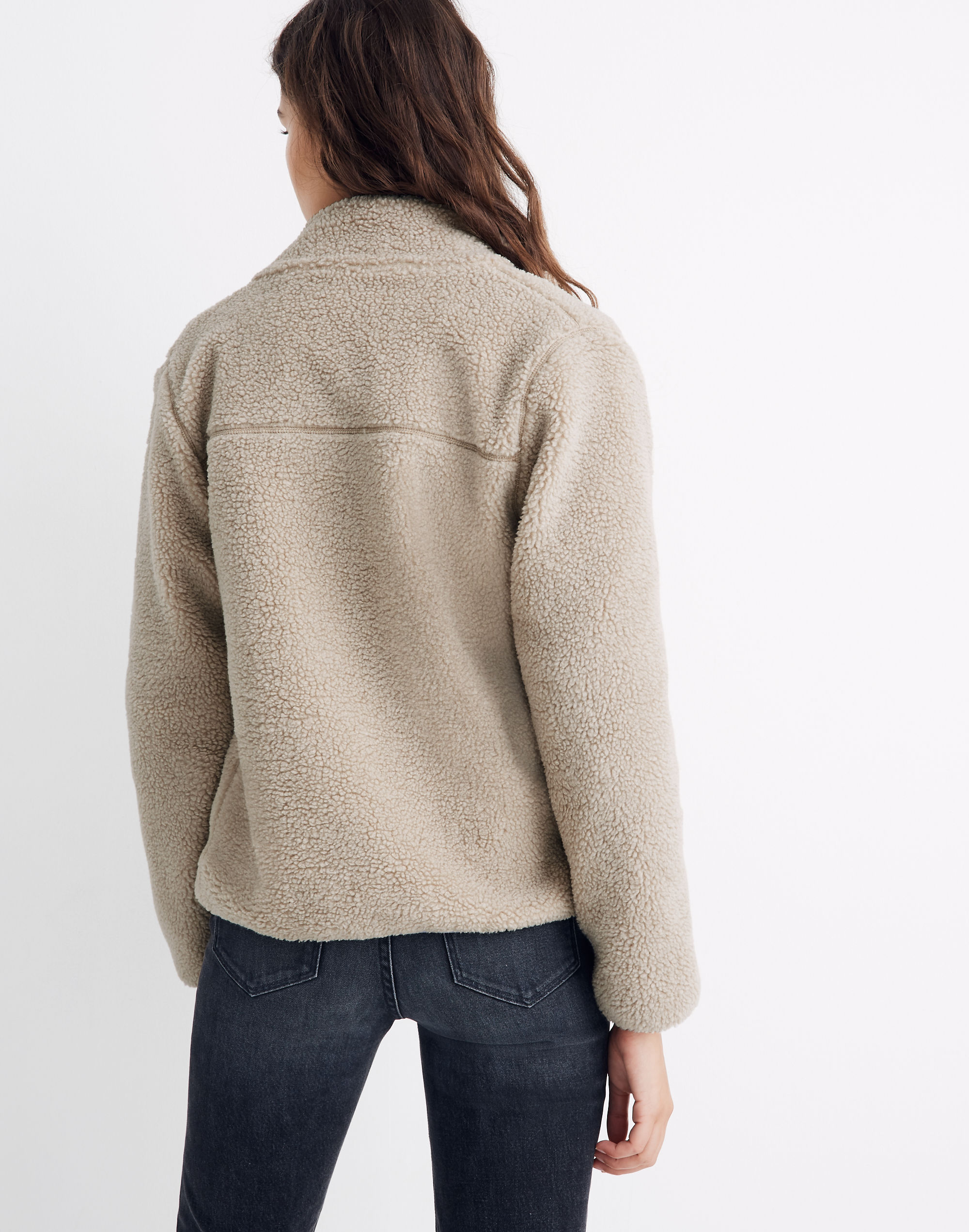 Madewell x Penfield® Mattawa Sherpa Fleece Jacket | Madewell