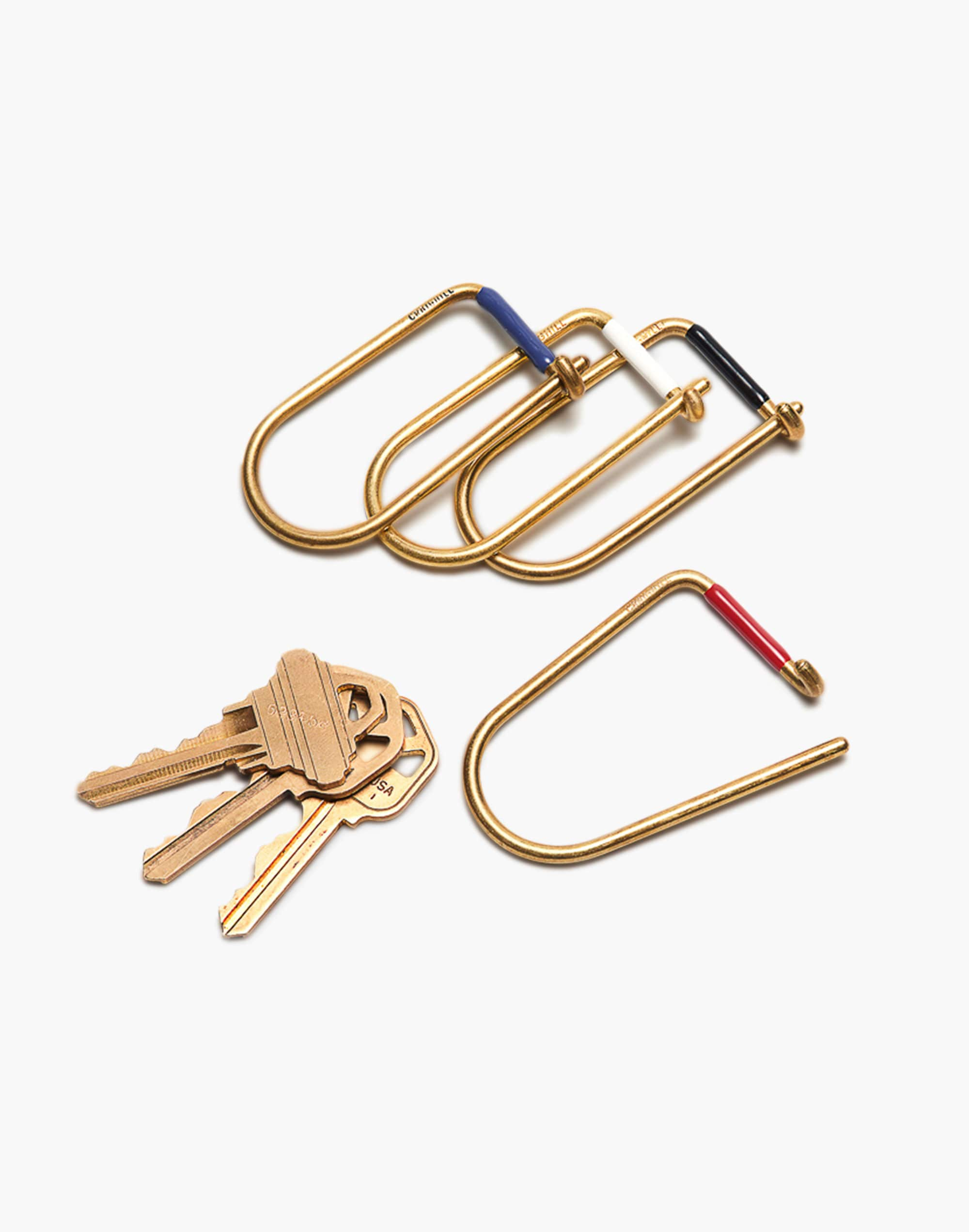 Craighill™ Wilson Enameled Keyring | Madewell