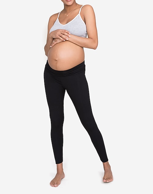 Maternity Foldover-Waist Cargo Pants