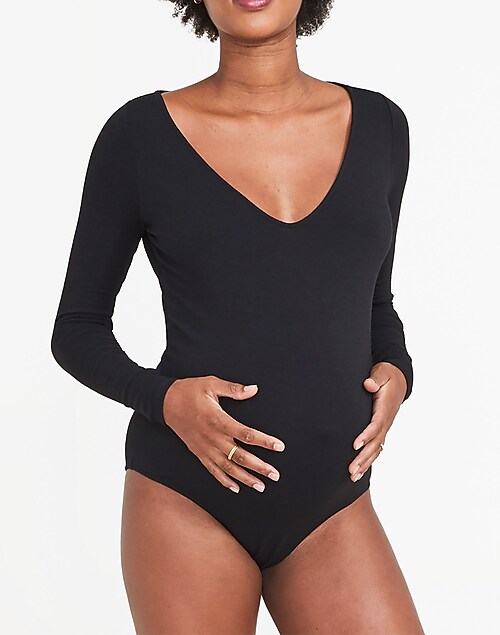 The Chelsea Bodysuit - Layering Maternity Bodysuit, HATCH Collection –  HATCH Collection