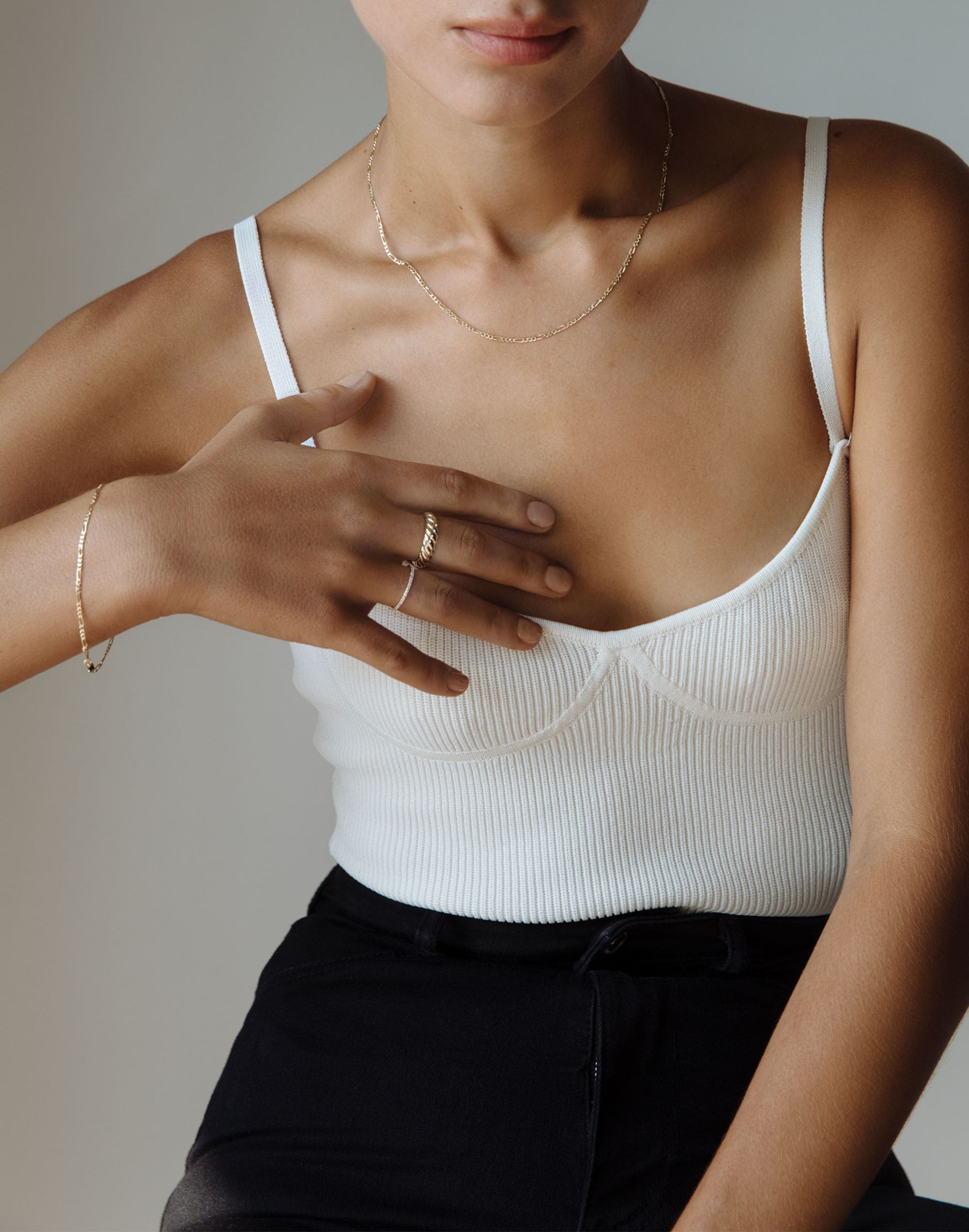 Kinn™ 14k Gold Kyle Figaro Chain Necklace | Madewell