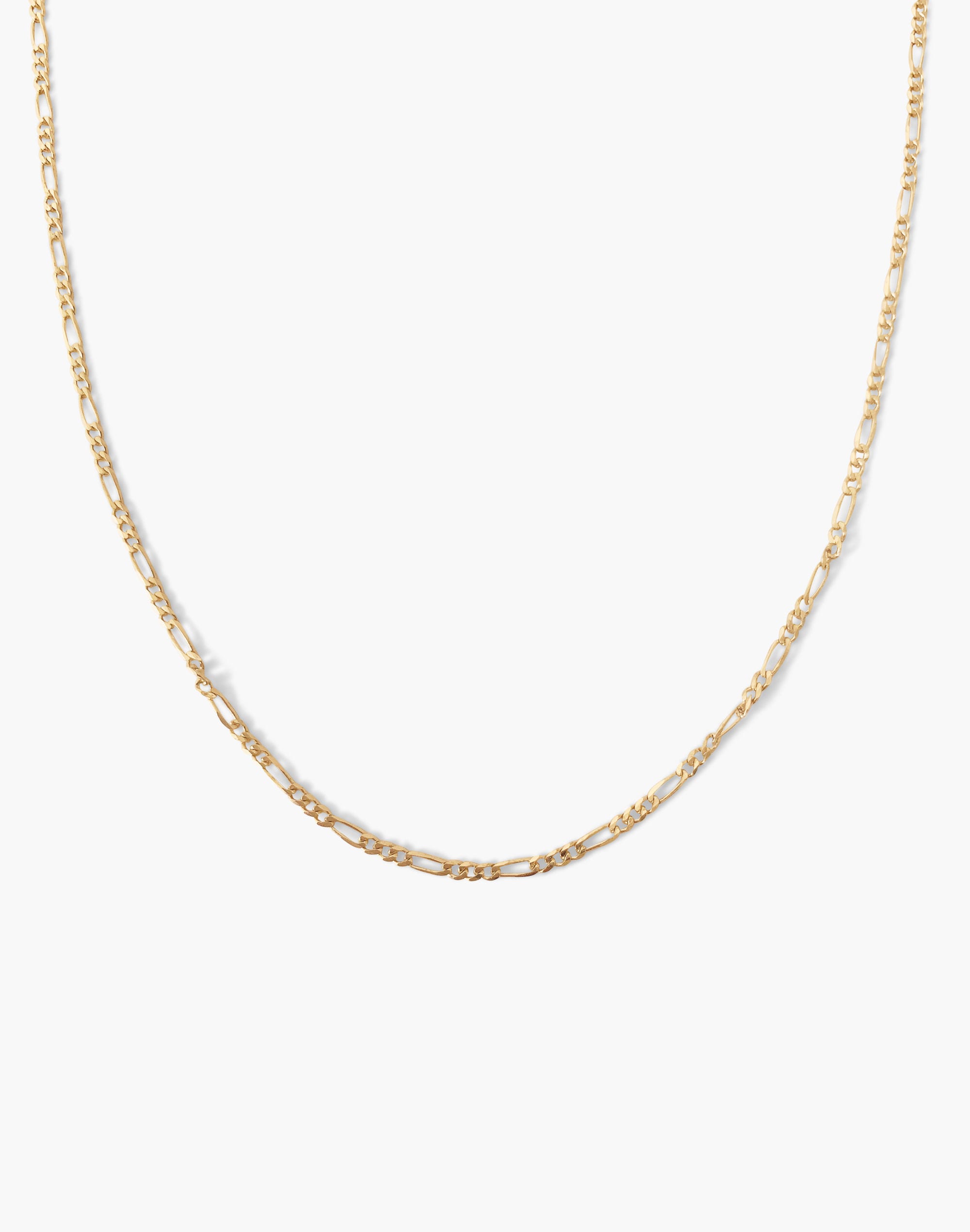 Kinn™ 14k Gold Kyle Figaro Chain Necklace