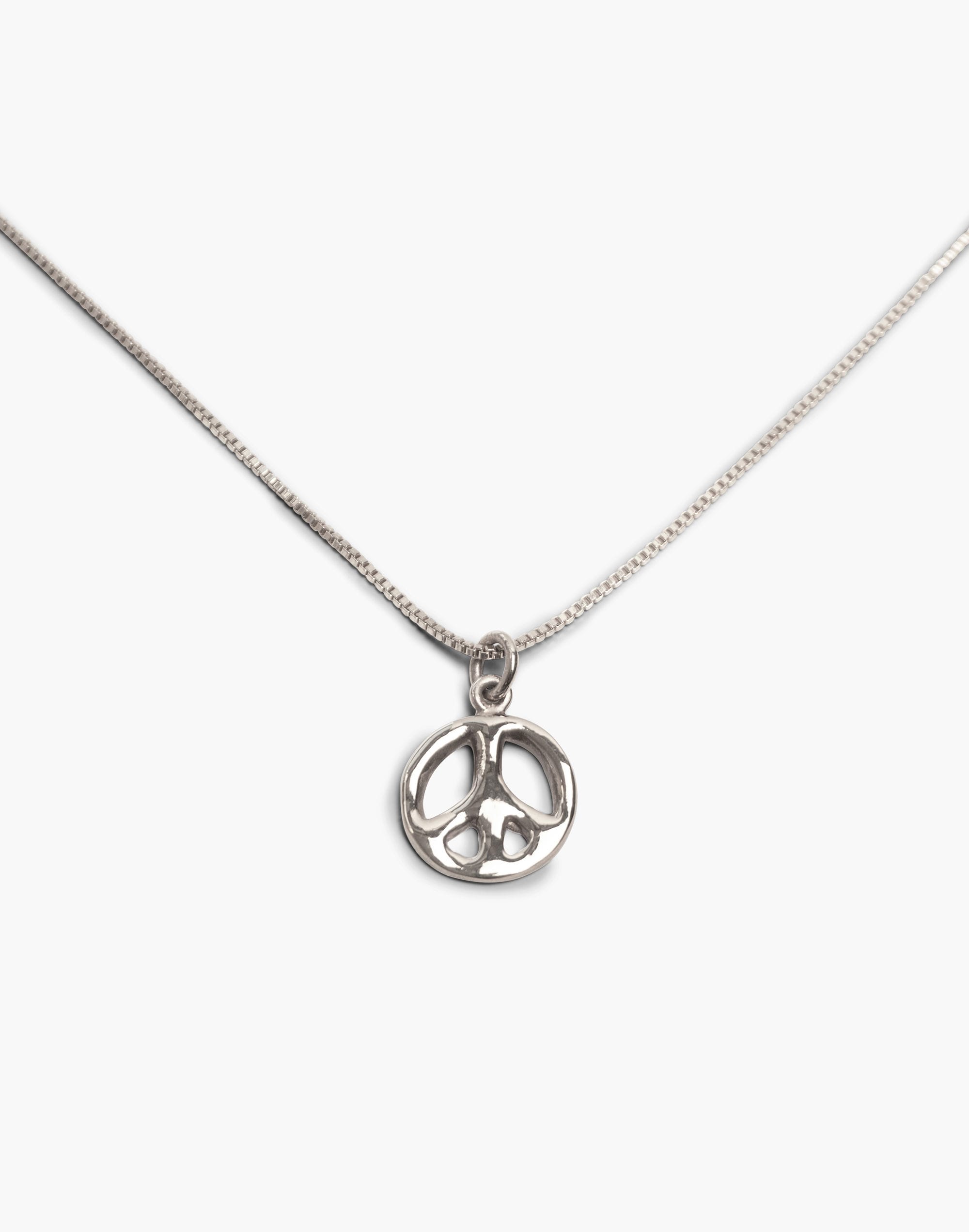 CHARLOTTE CAUWE STUDIO 1969 Peace Sign Necklace in Gold