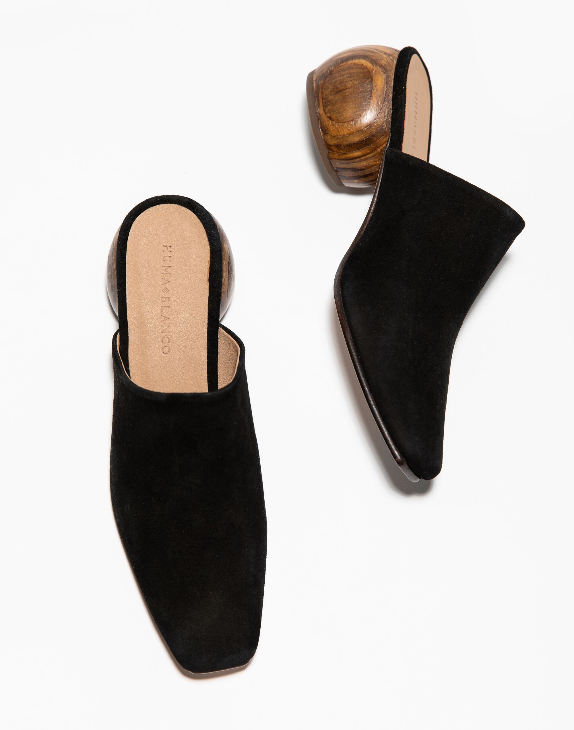 HUMA BLANCO Suede Mina Mules | Madewell