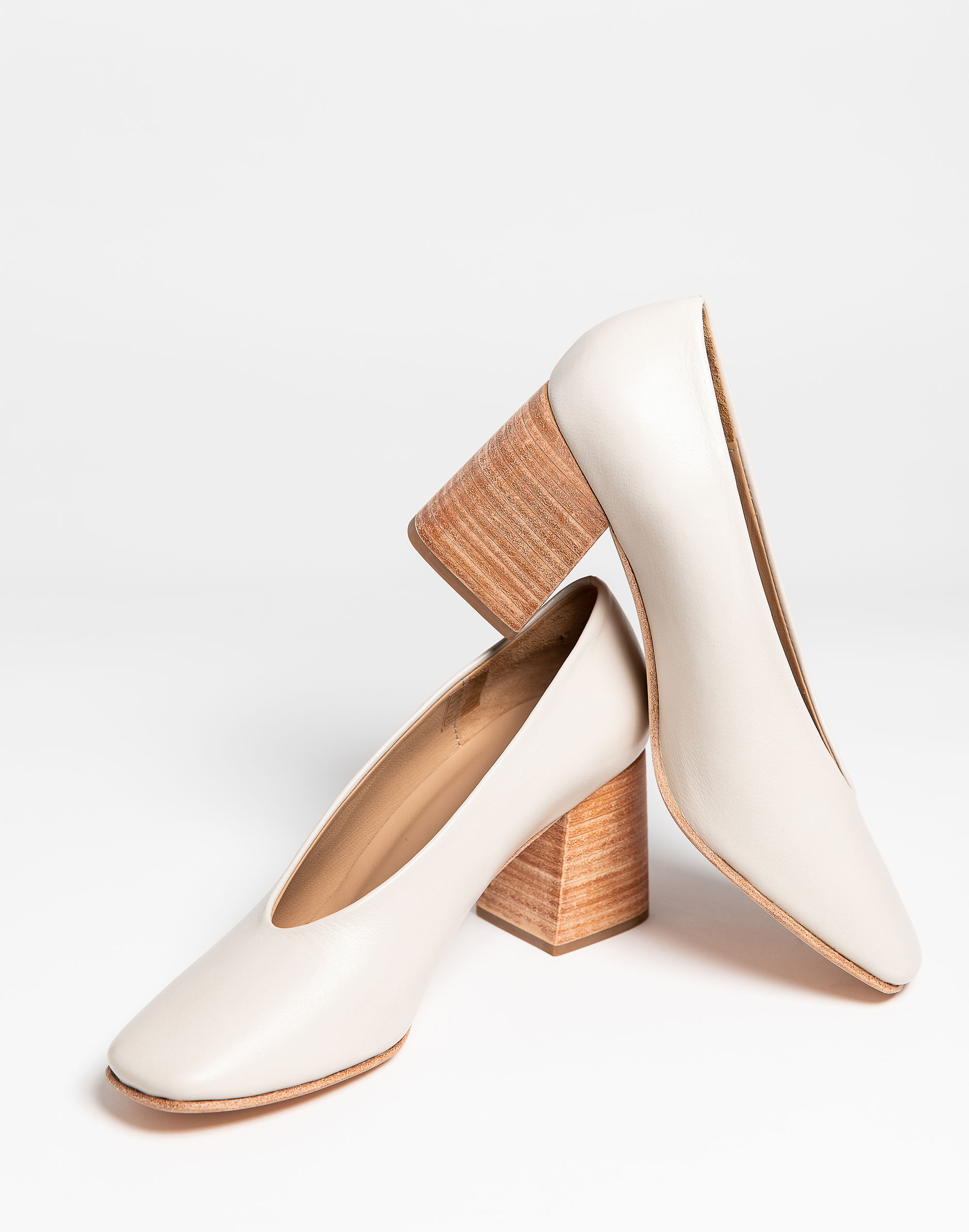 HUMA BLANCO Leather Salvador Pumps | Madewell