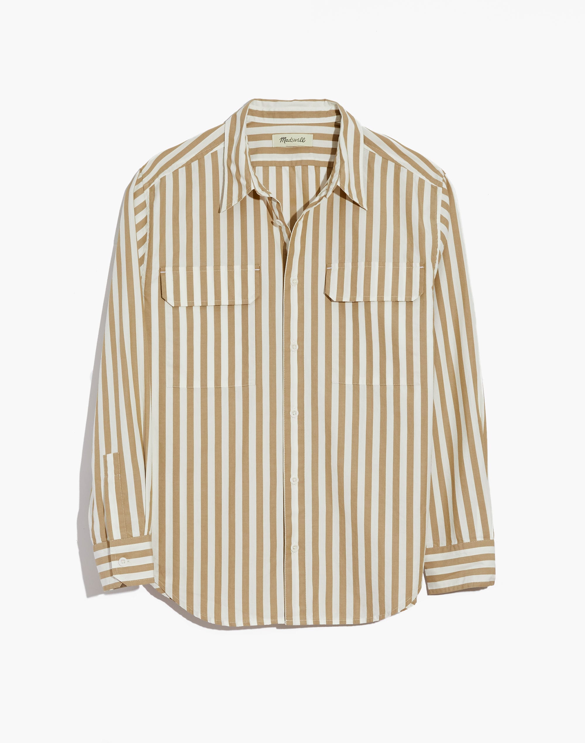 Long-Sleeve Easy Camp Shirt McNeil Stripe | Madewell