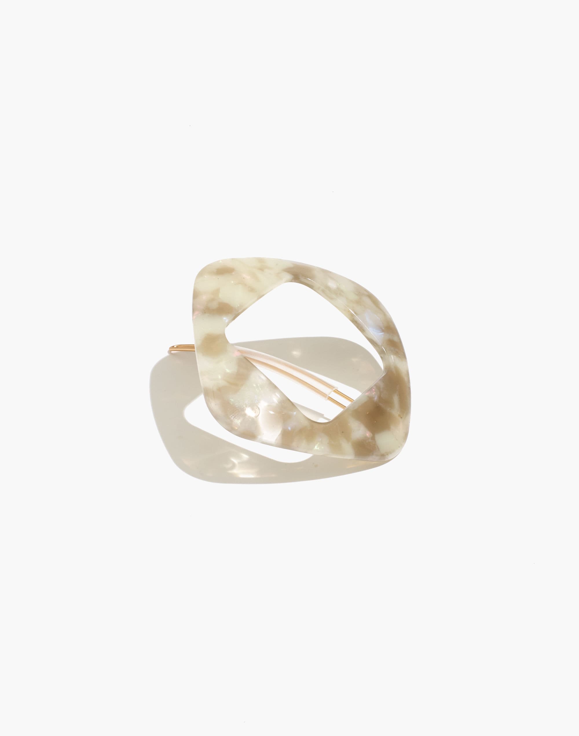 Oversized Acetate Diamond-Shaped Barrette | Madewell