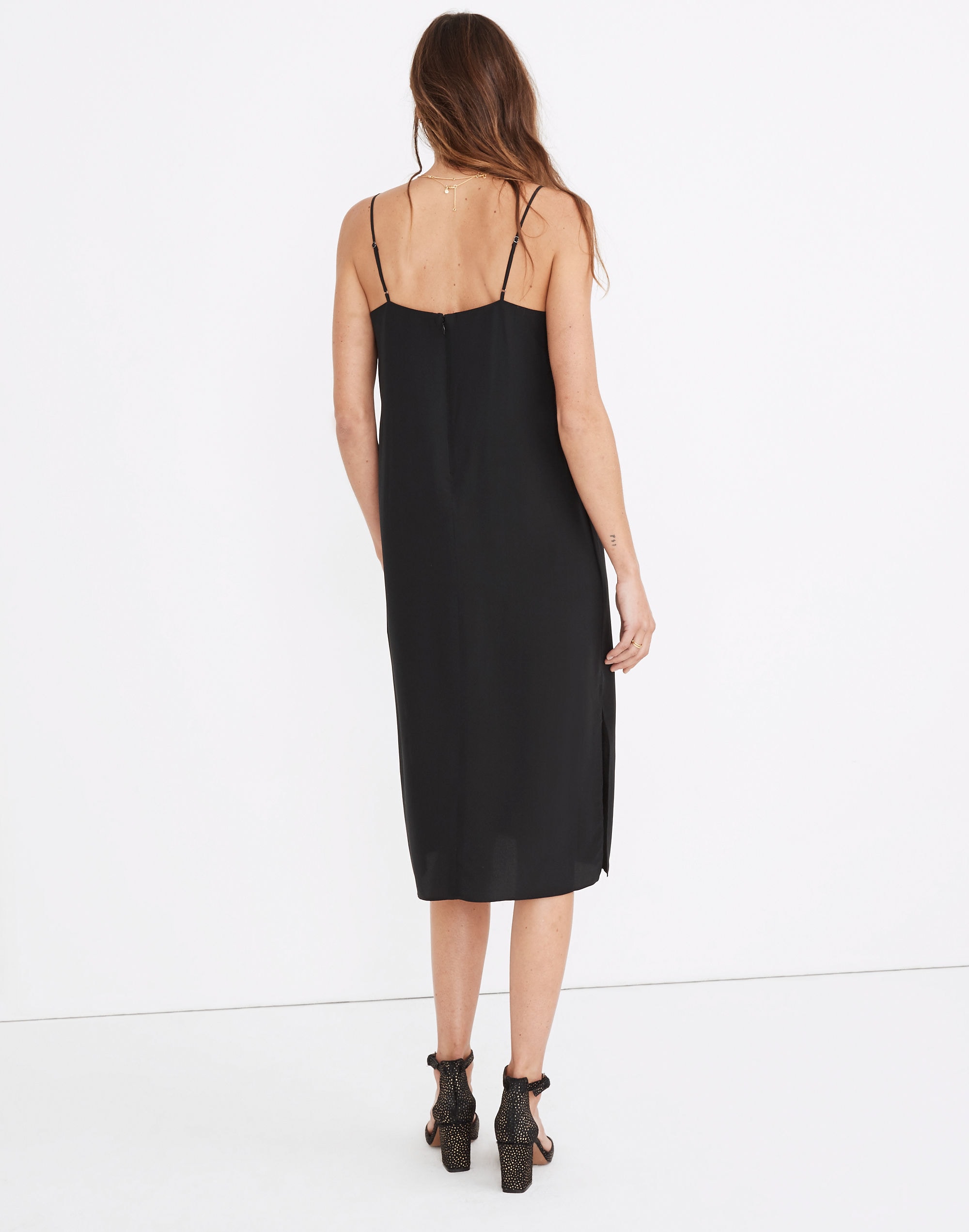 madewell eva slip dress