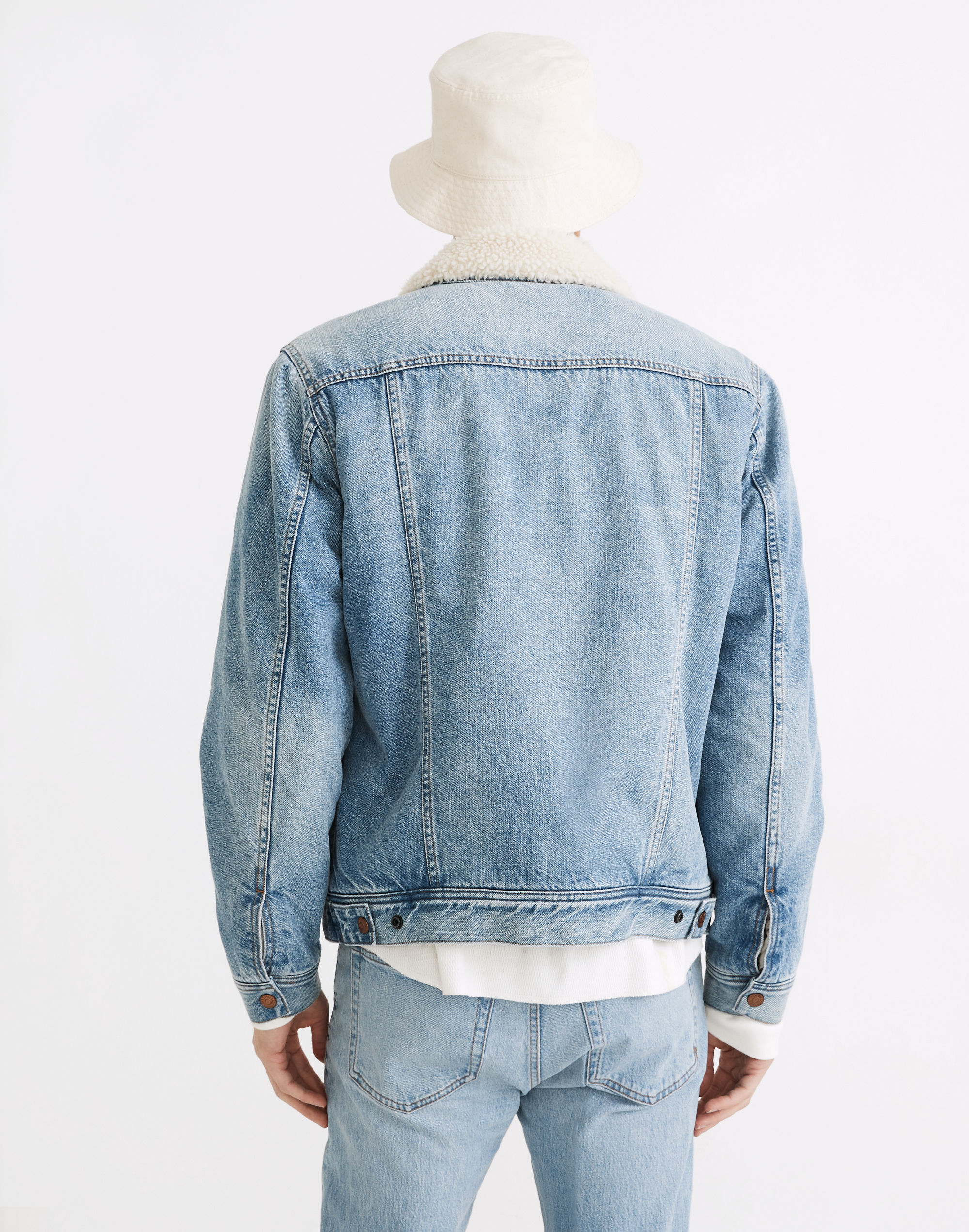 Sherpa Classic Jean Jacket Eaves Wash | Madewell