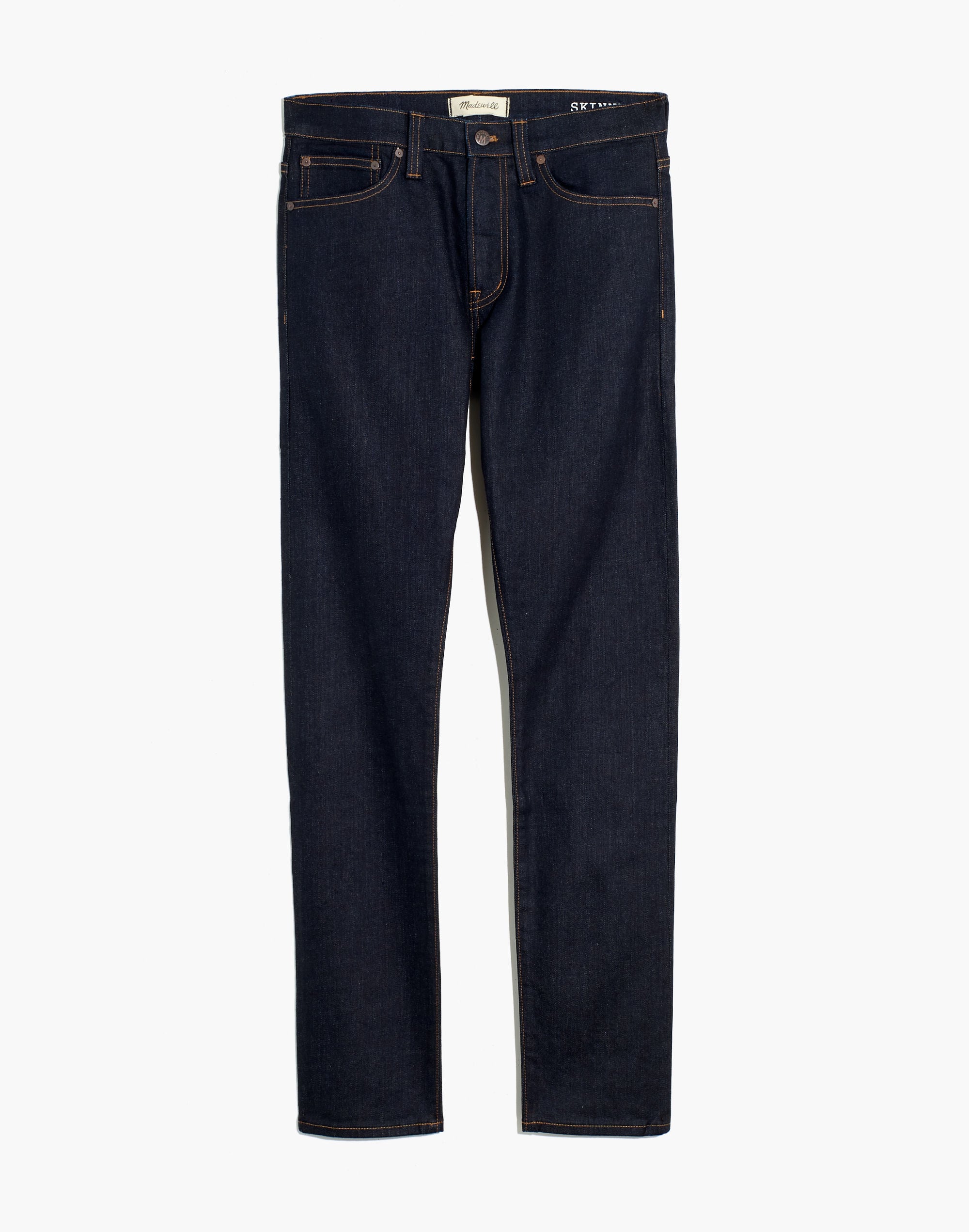 Skinny Authentic Flex Selvedge Jeans in Resin Rinse | Madewell