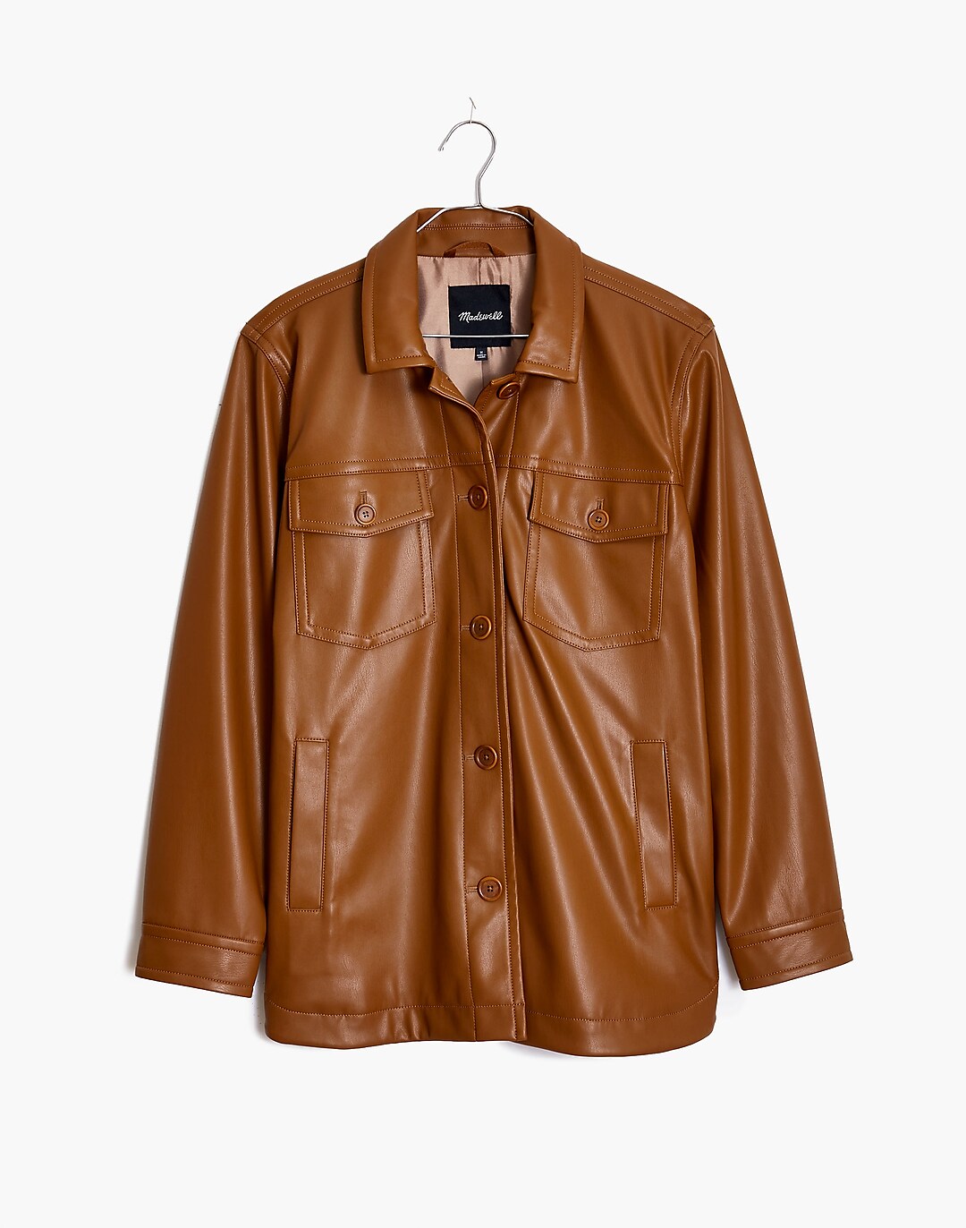 Vegan Leather Chore Jacket