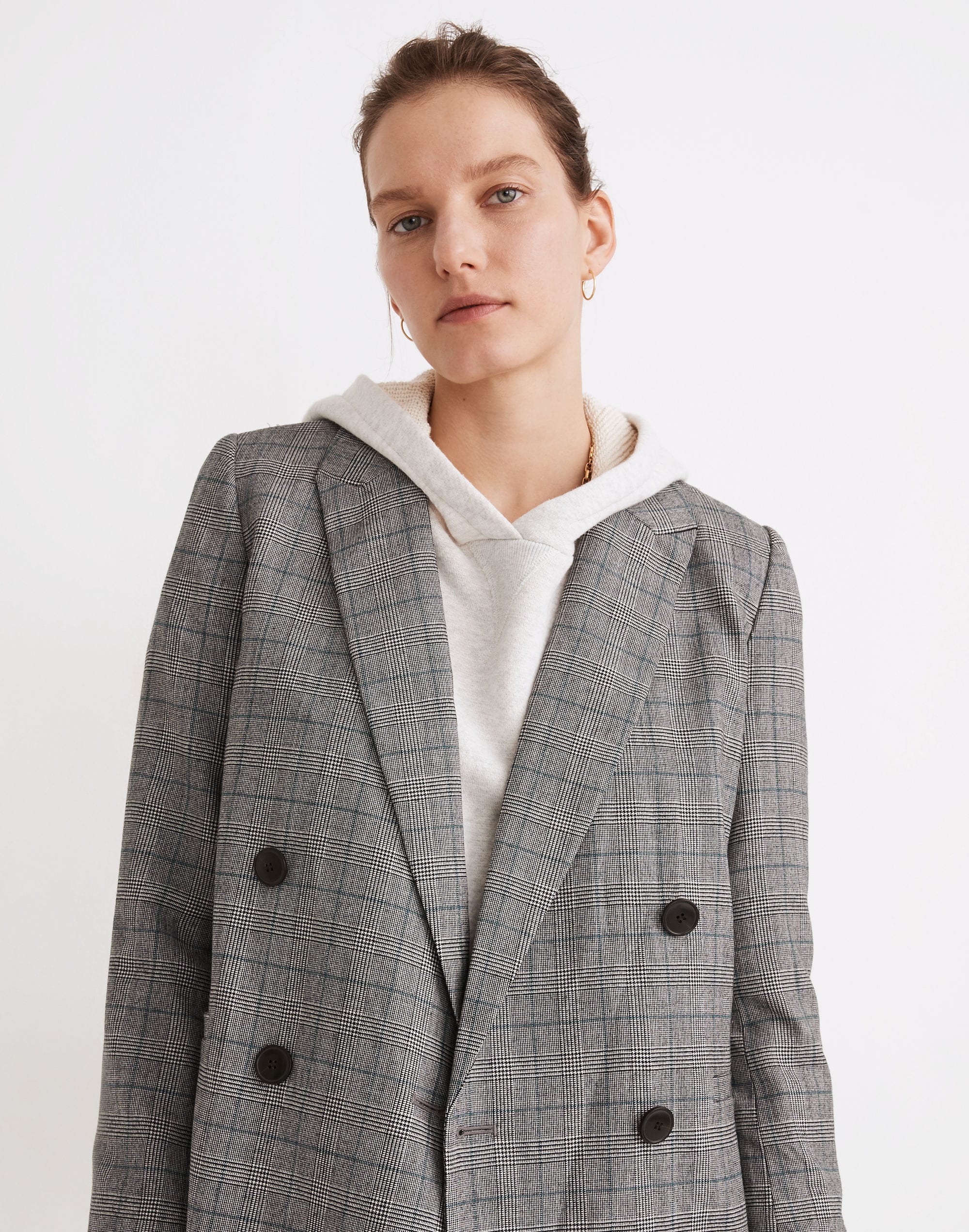 Caldwell Double-Breasted Blazer: Peaked Lapel Edition | Madewell