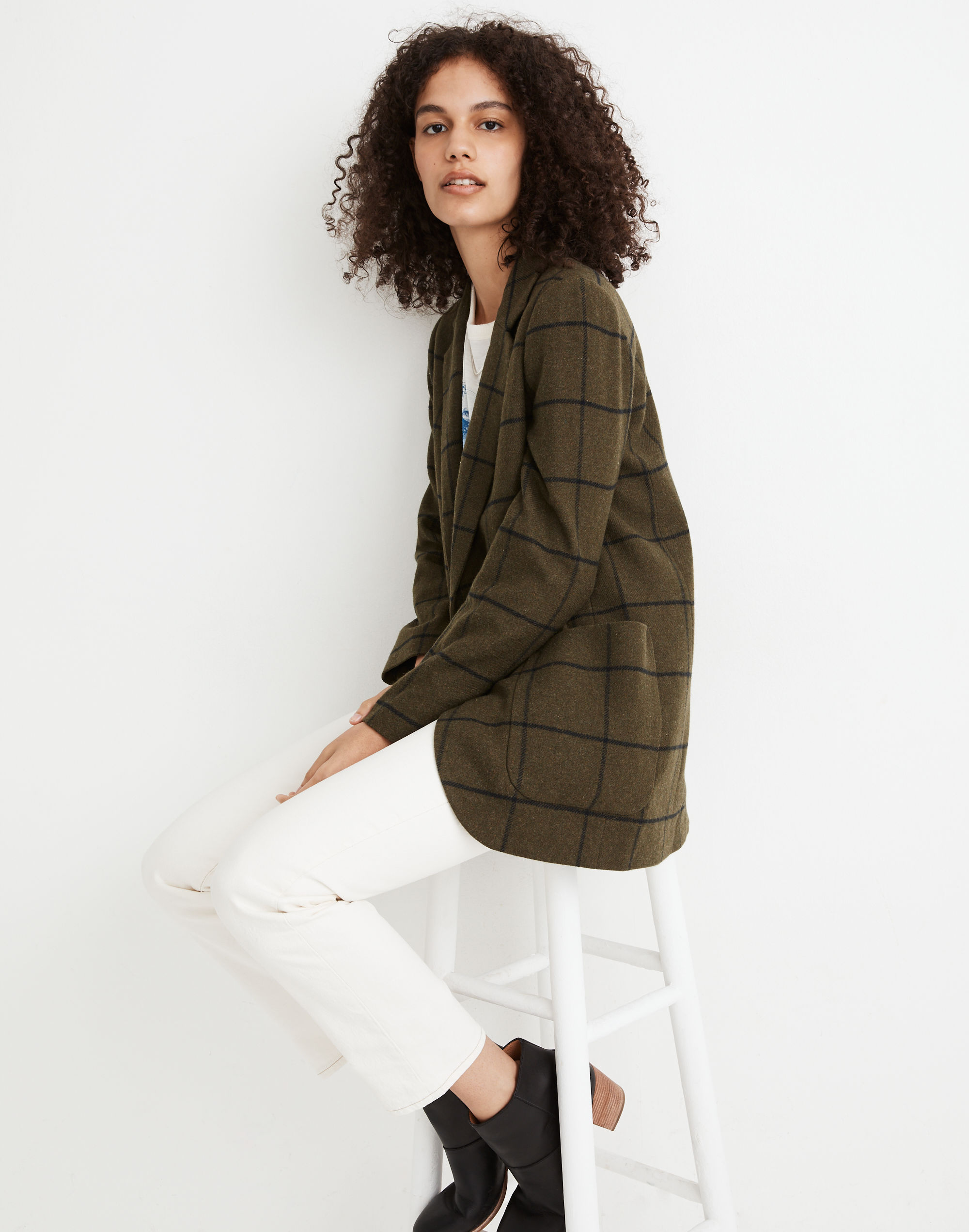 Larsen Blazer in Windowpane | Madewell