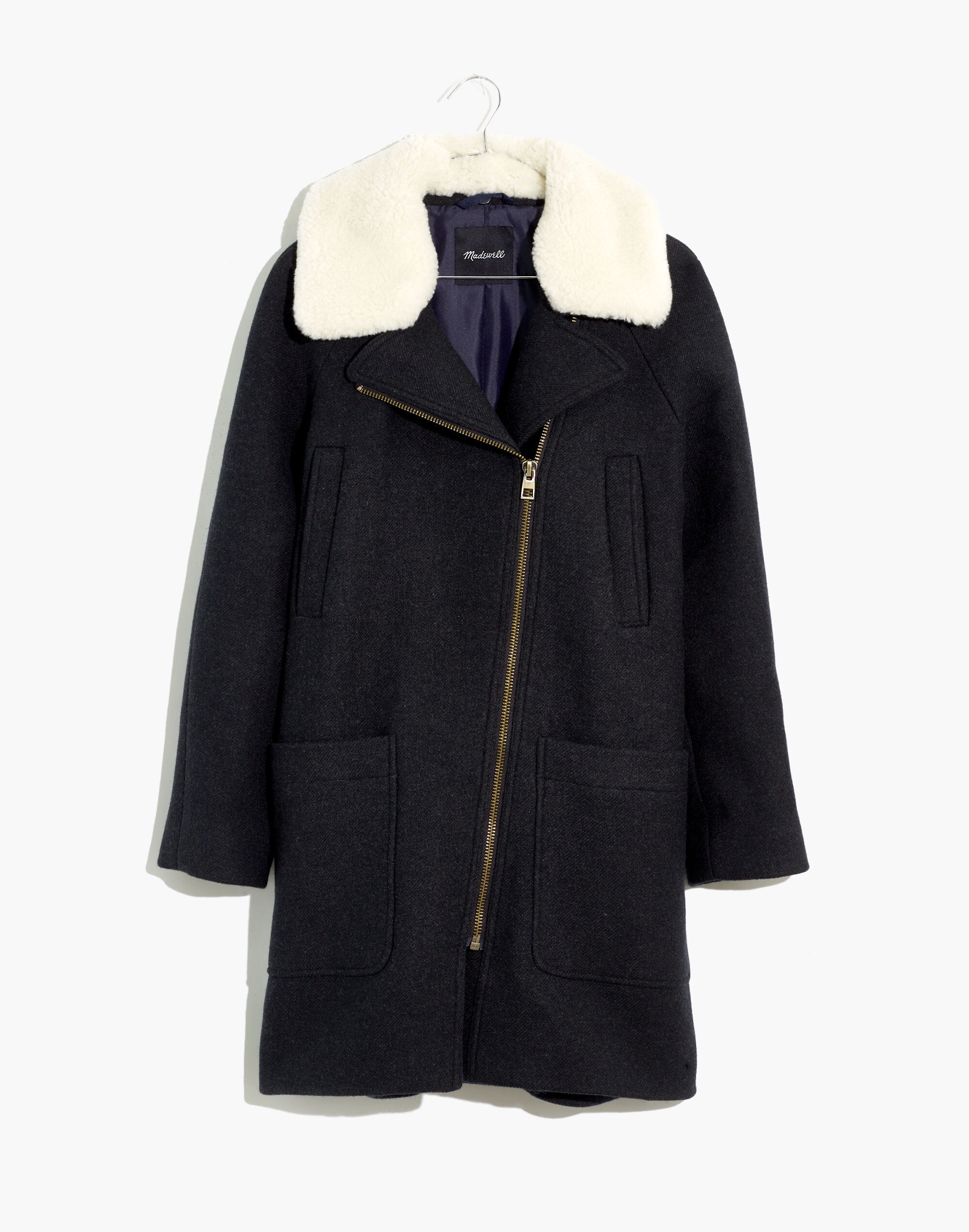 Eldridge Zip Coat Insuluxe Fabric | Madewell