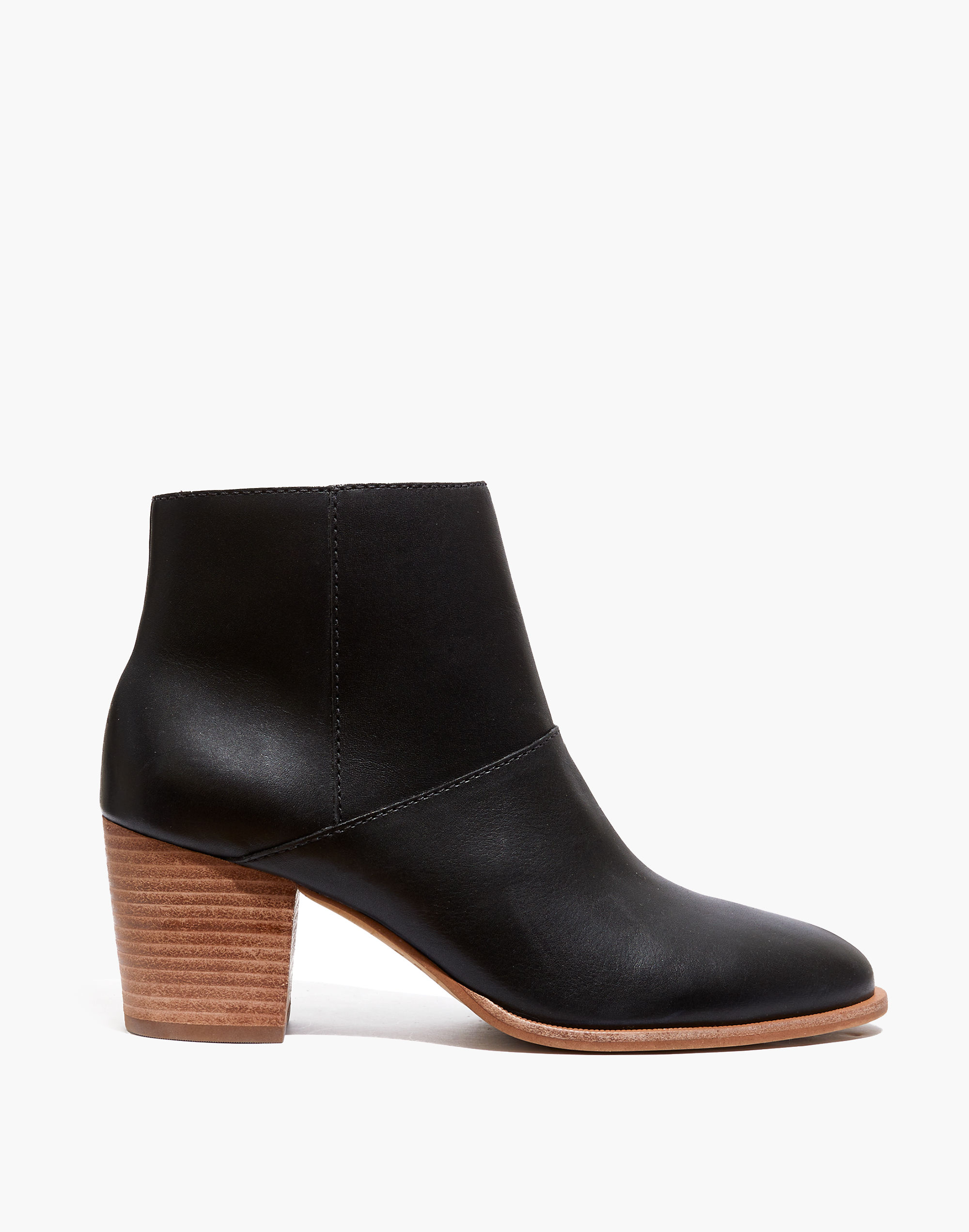 The Rosie Ankle Boot Leather | Madewell