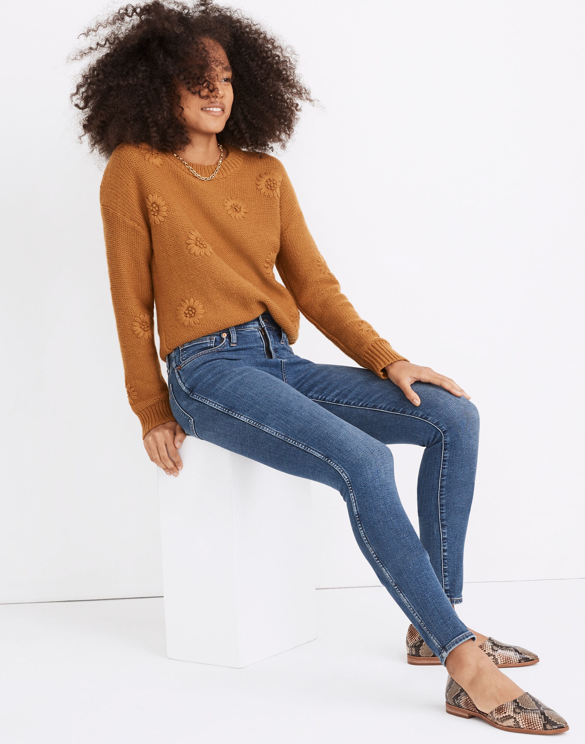 Petite 10" High-Rise Skinny Jeans in Wendover Wash: TENCEL™ Denim Edition