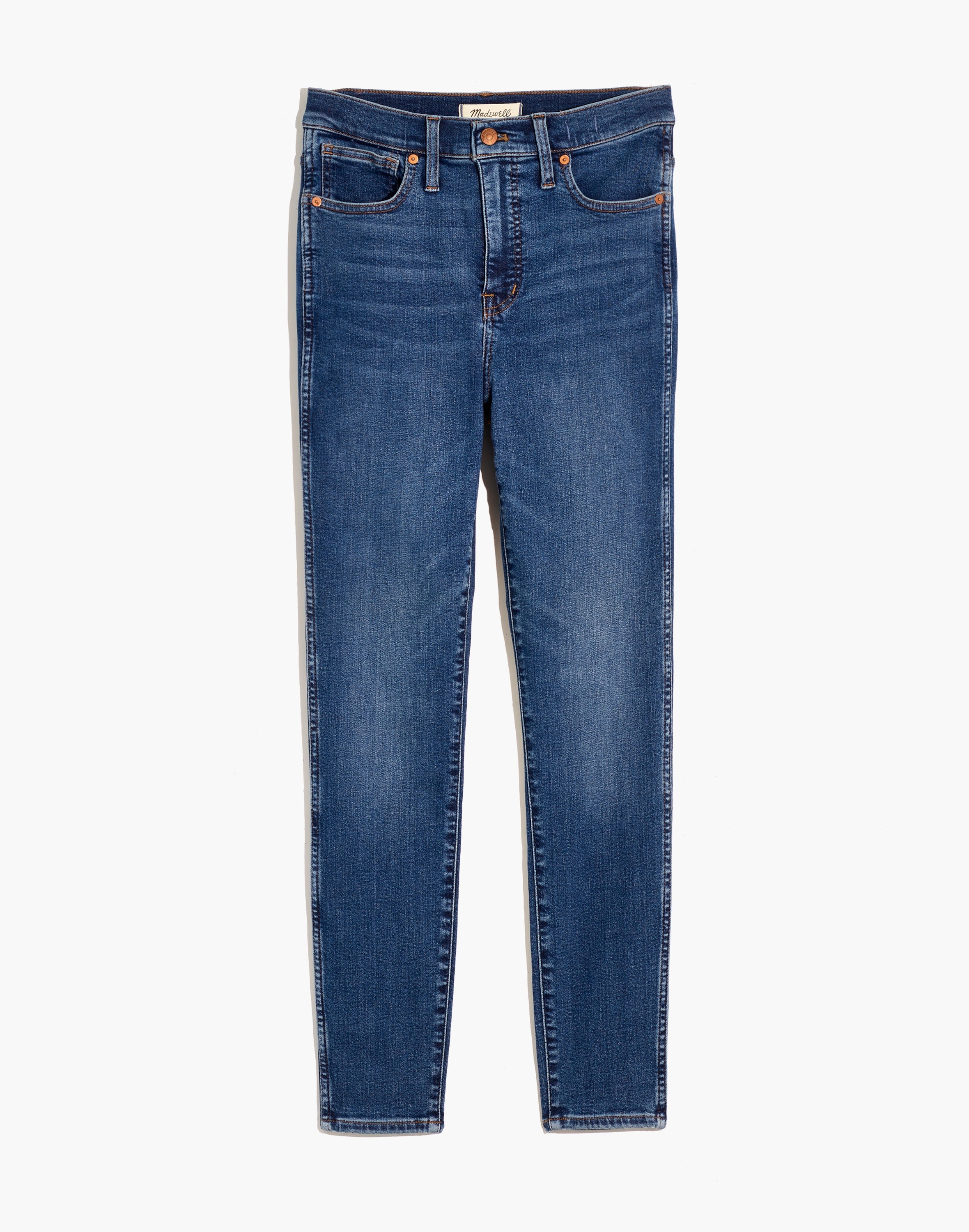 Petite 10" High-Rise Skinny Jeans in Wendover Wash: TENCEL™ Denim Edition