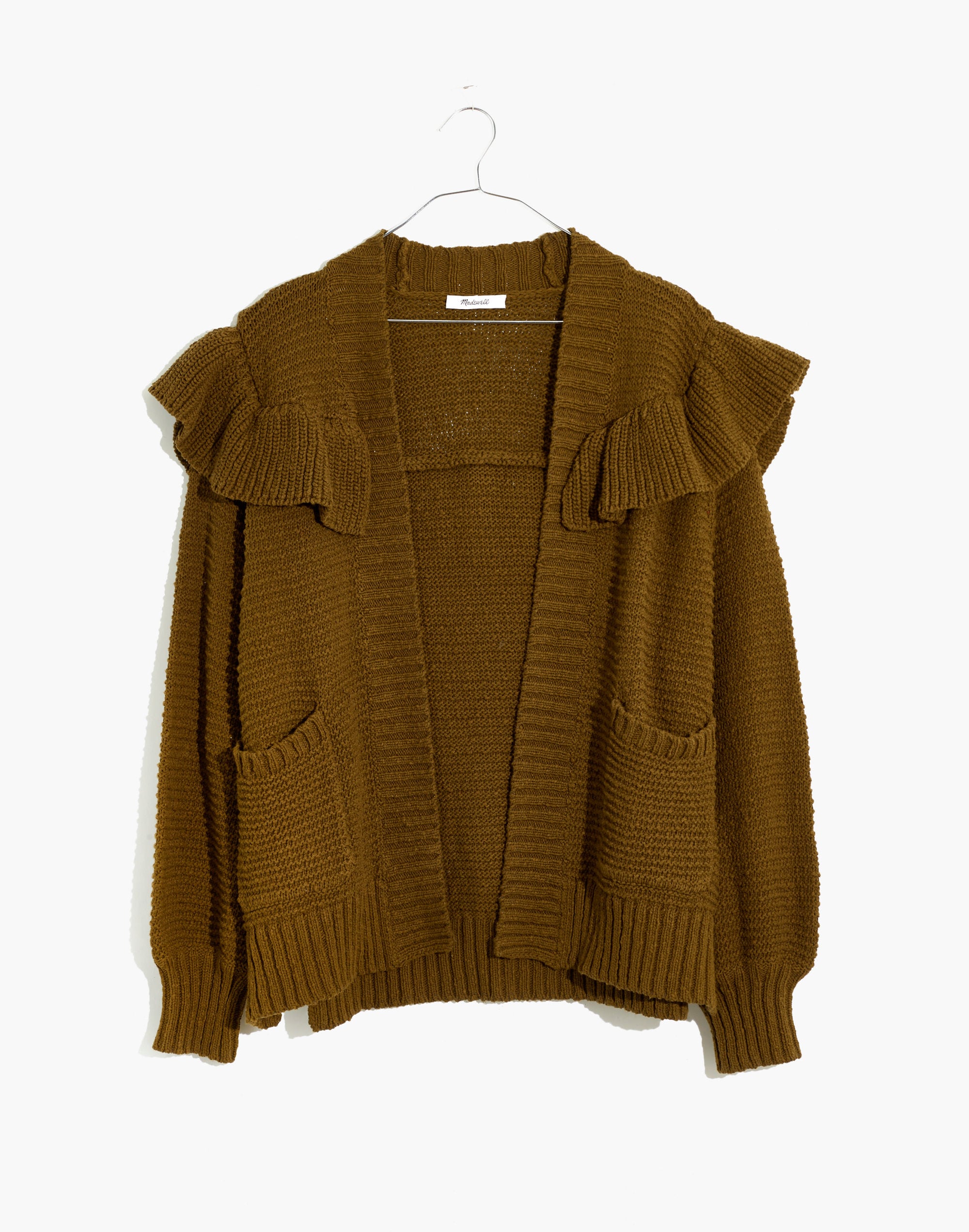 Ruffle Cardigan Sweater | Madewell