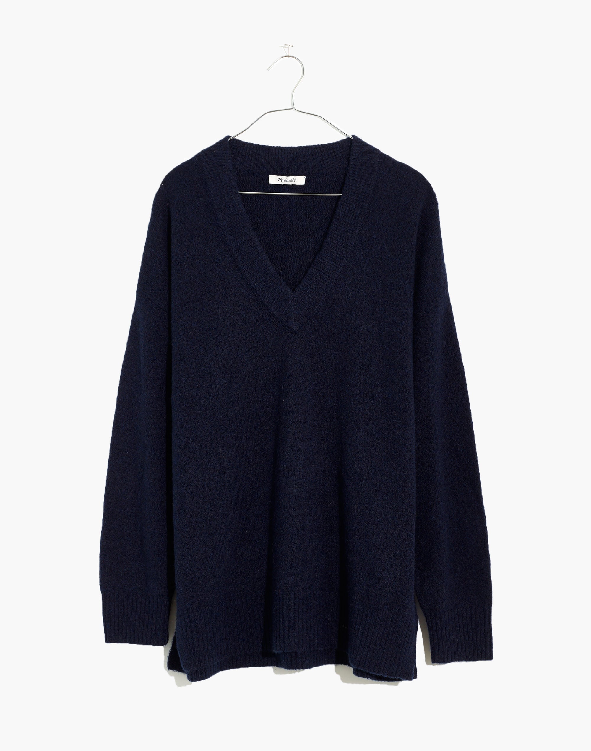 Bartlett V-Neck Pullover Sweater Coziest Yarn | Madewell