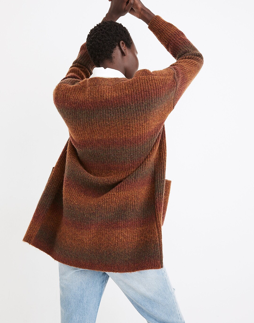 Space-Dyed Maysfield Cardigan Sweater