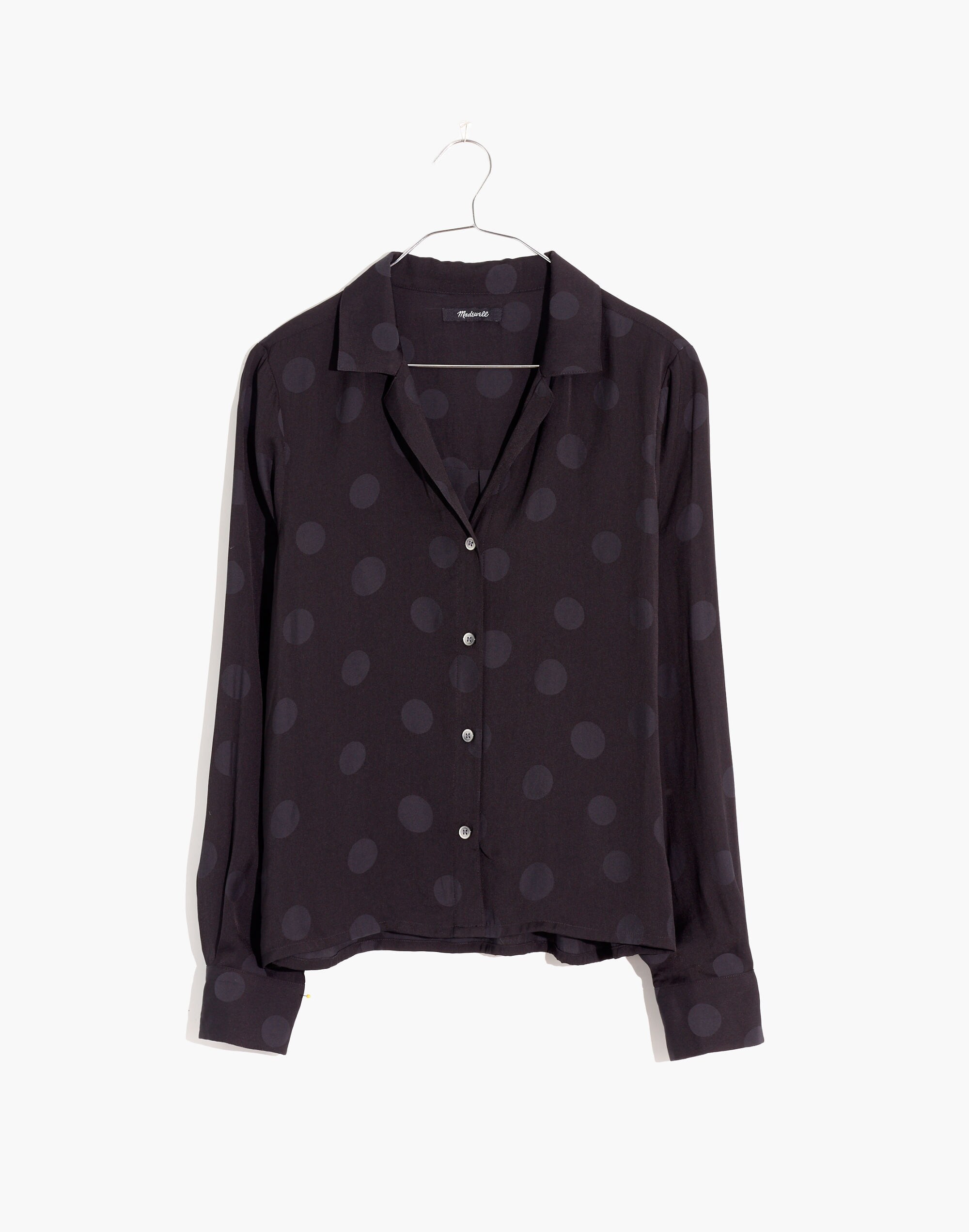 Jacquard Dot Pajama Shirt | Madewell