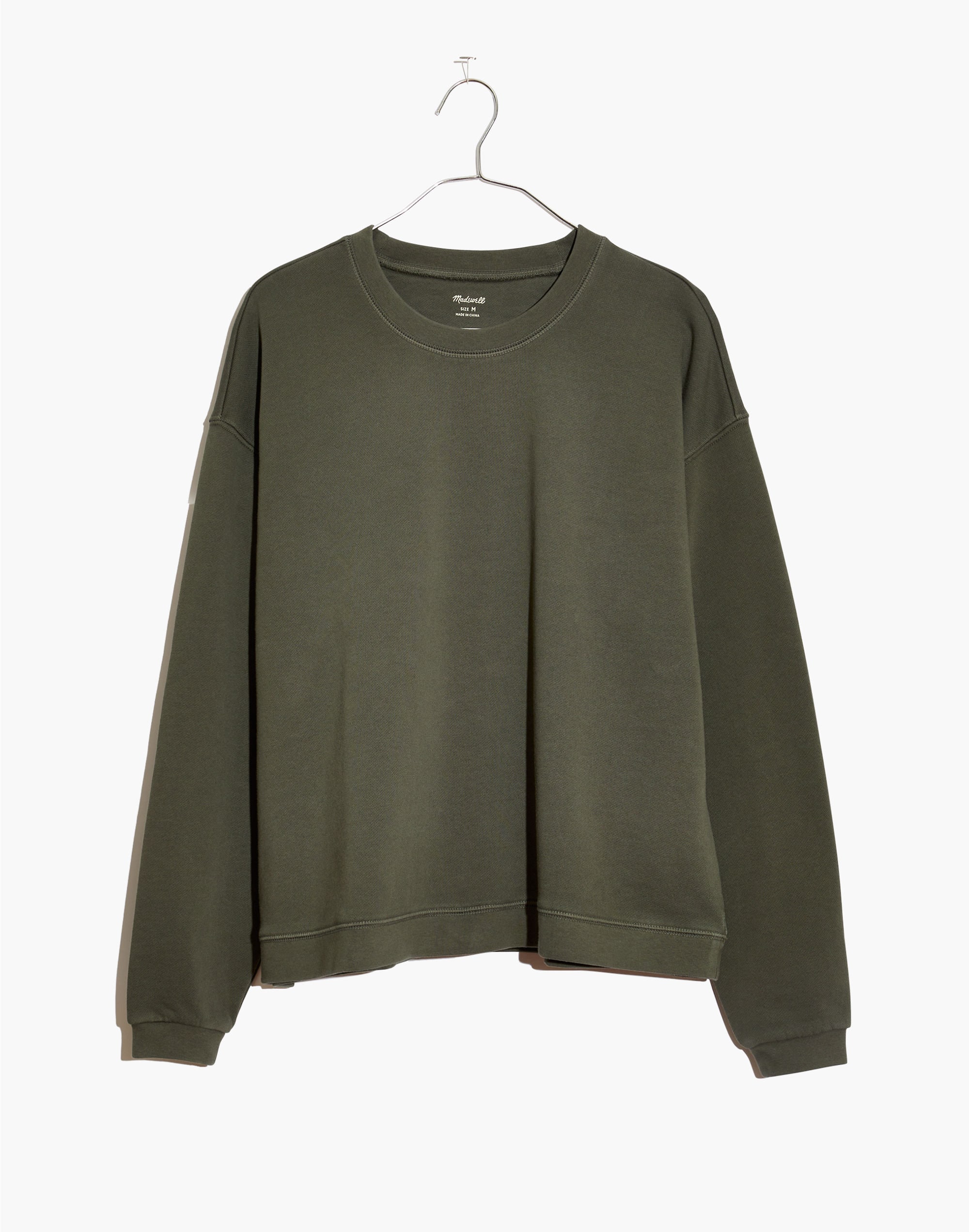 (Re)sourced Cotton Swing Sweatshirt | Madewell