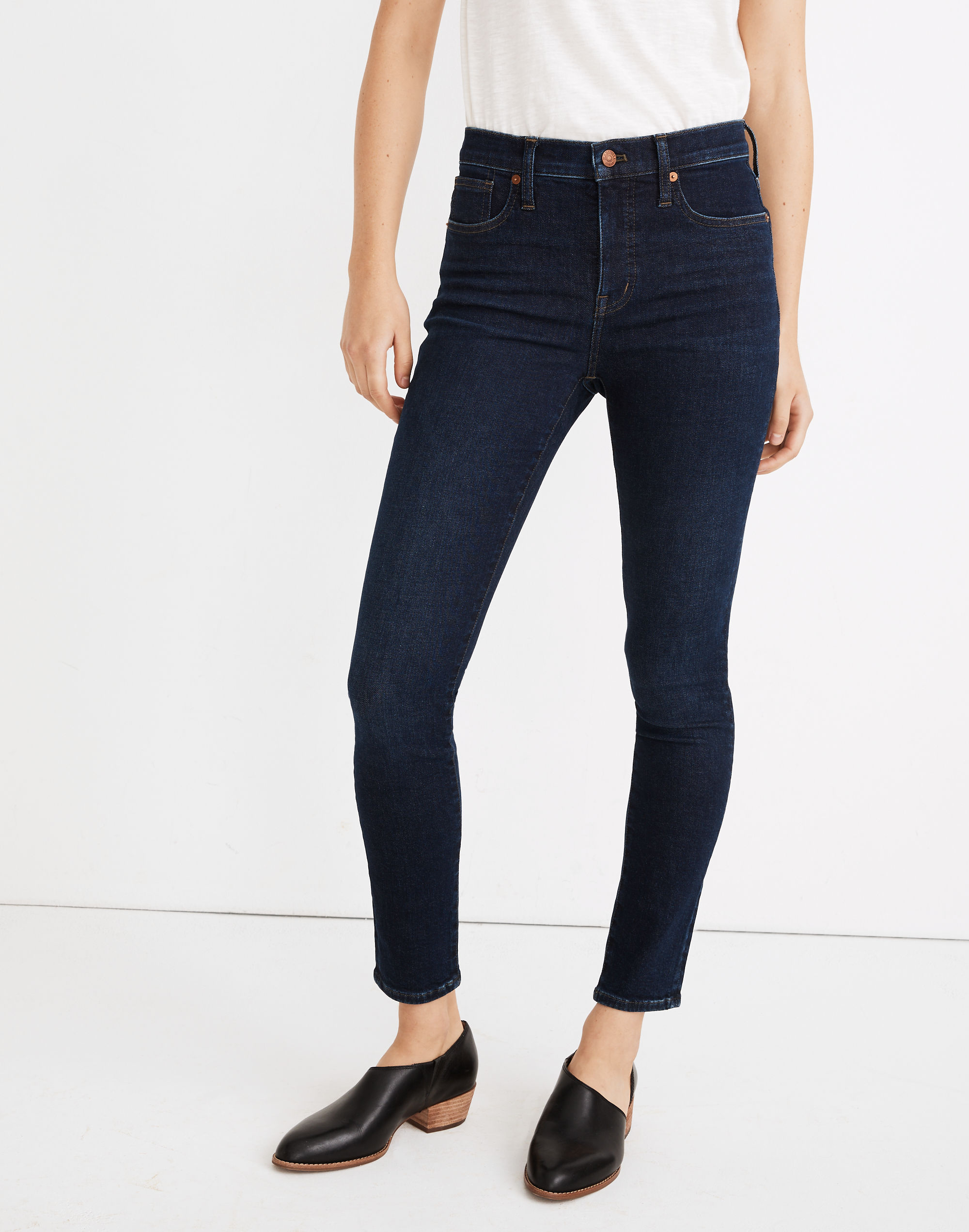 9" Mid-Rise Skinny Jeans Orland Wash: TENCEL™ Denim Edition | Madewell