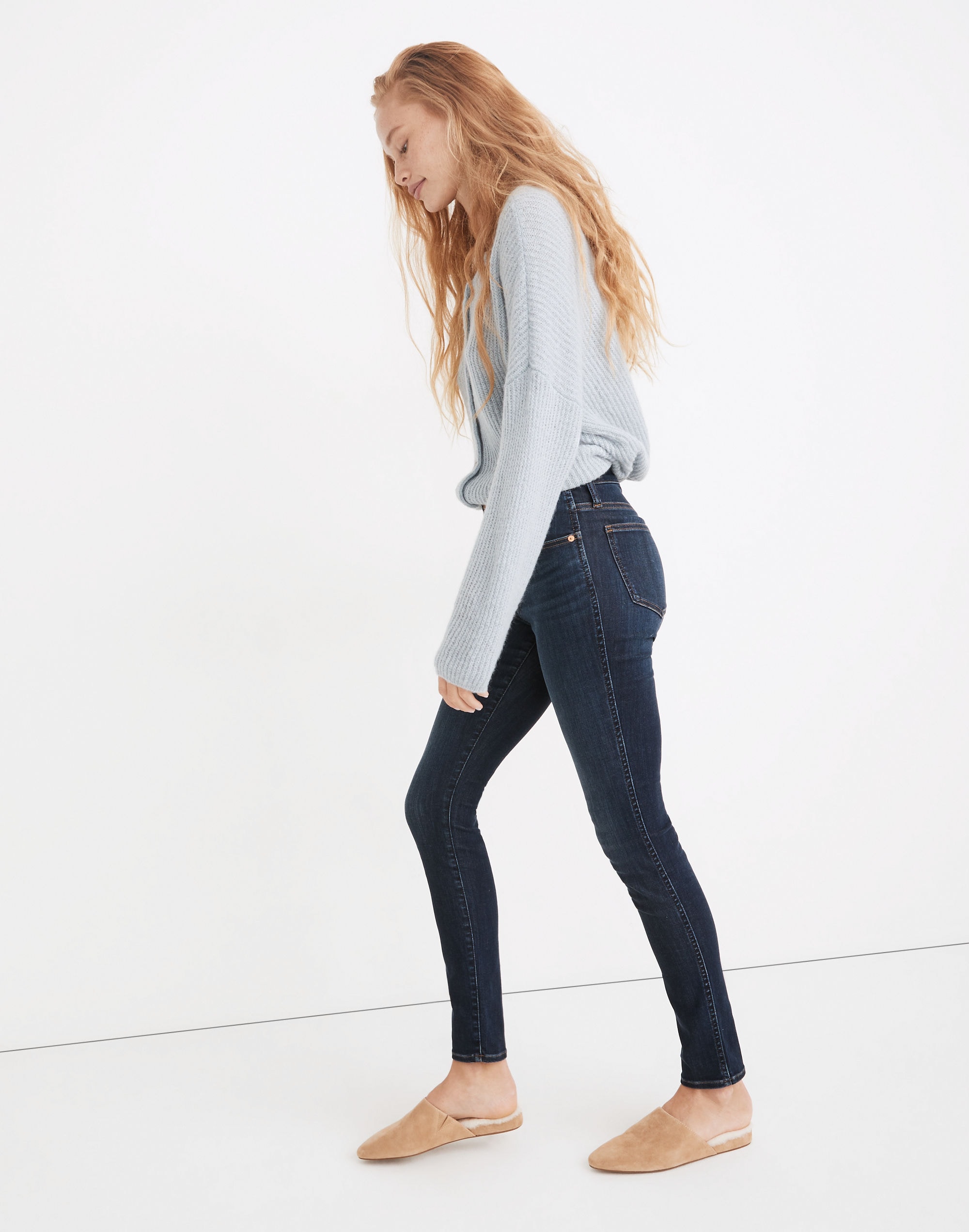 10" High-Rise Skinny Jeans Woodland Wash: TENCEL™ Denim Edition | Madewell