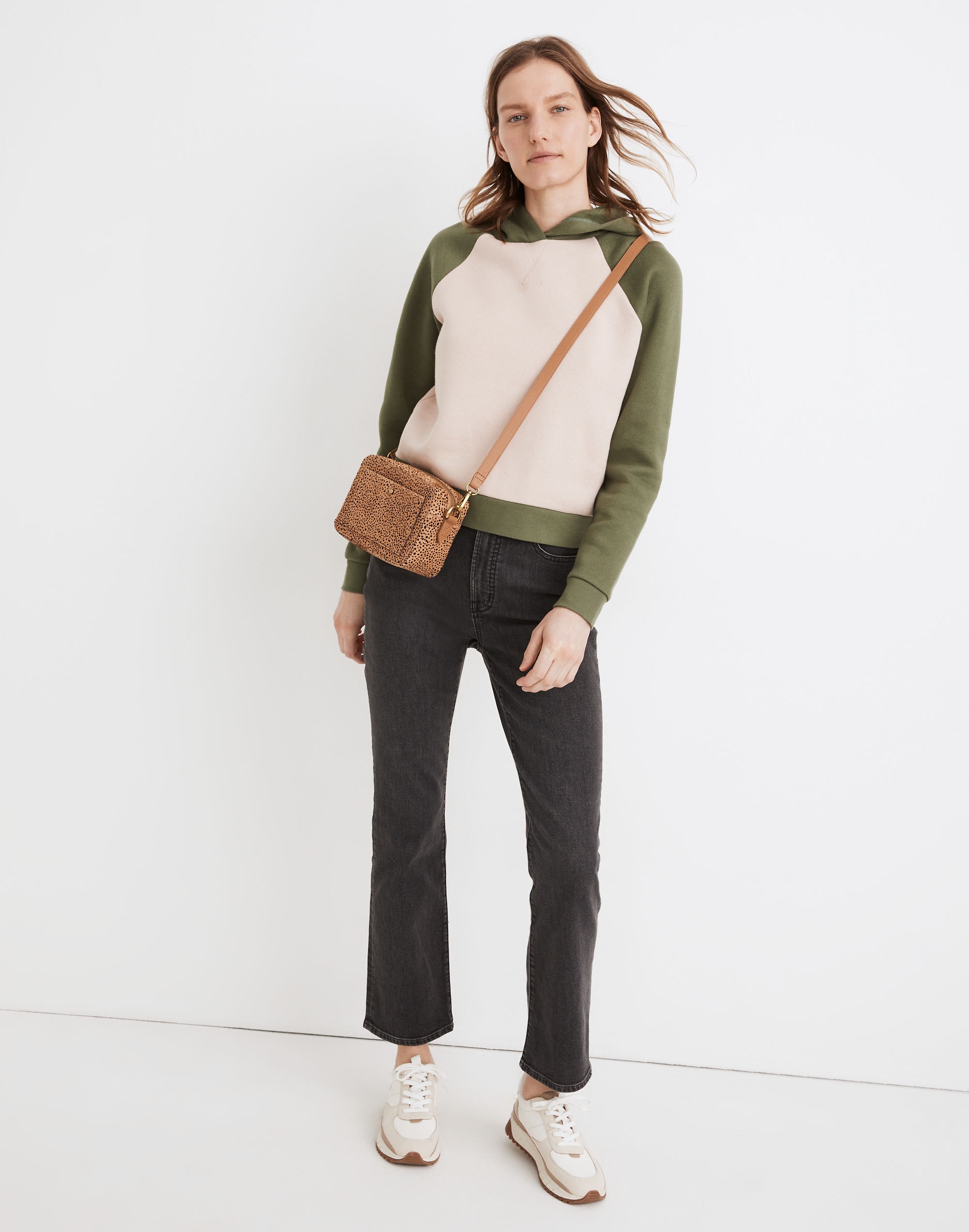 MWL Betterterry Hoodie Sweatshirt in Colorblock | Madewell