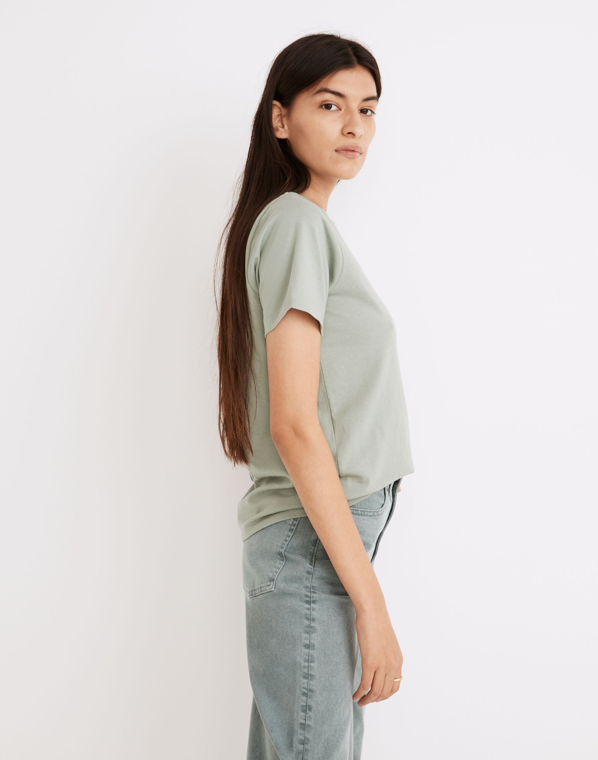 Supima® Cotton Essential Tee | Madewell