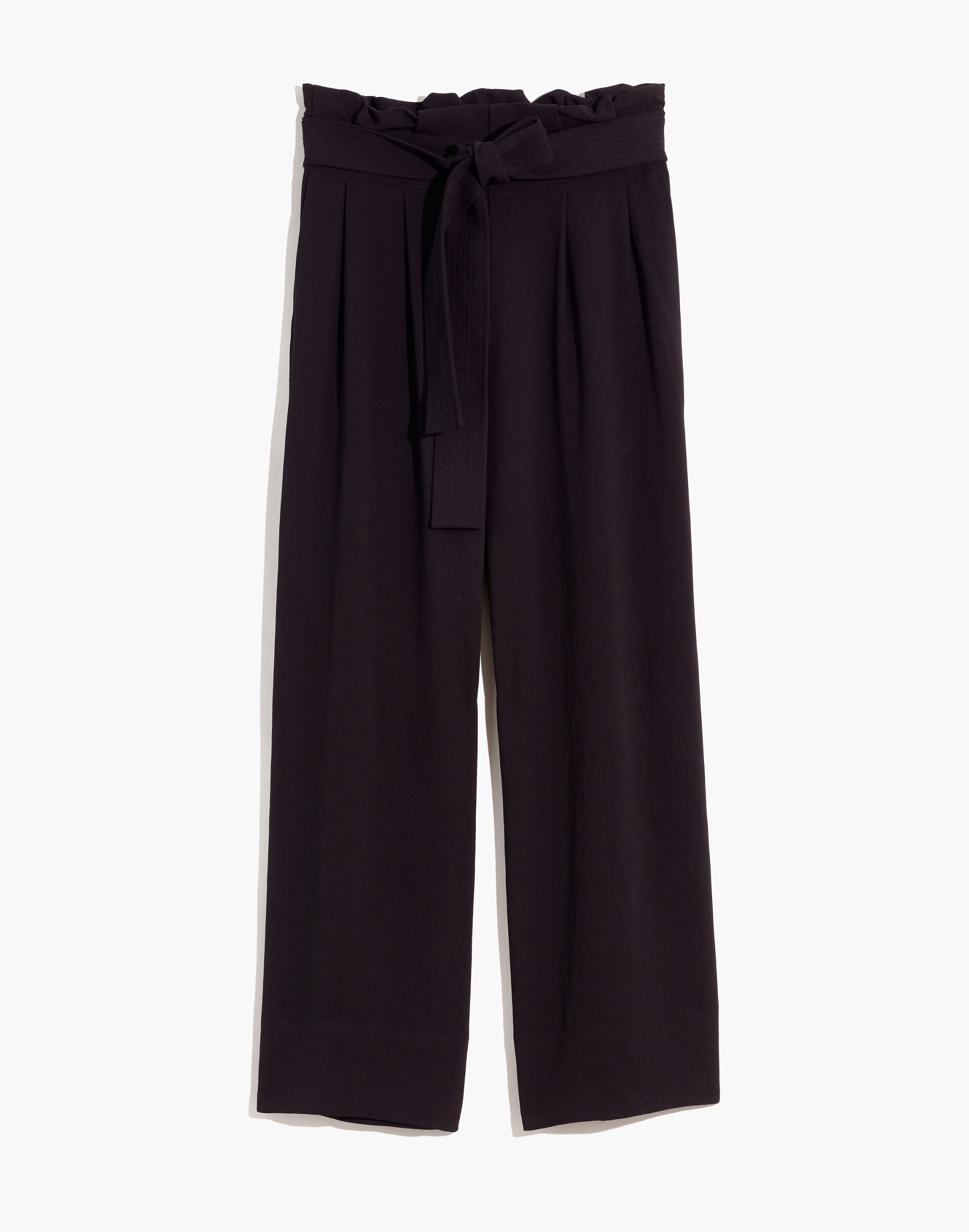 Tie-Waist Huston Pull-On Crop Pants | Madewell