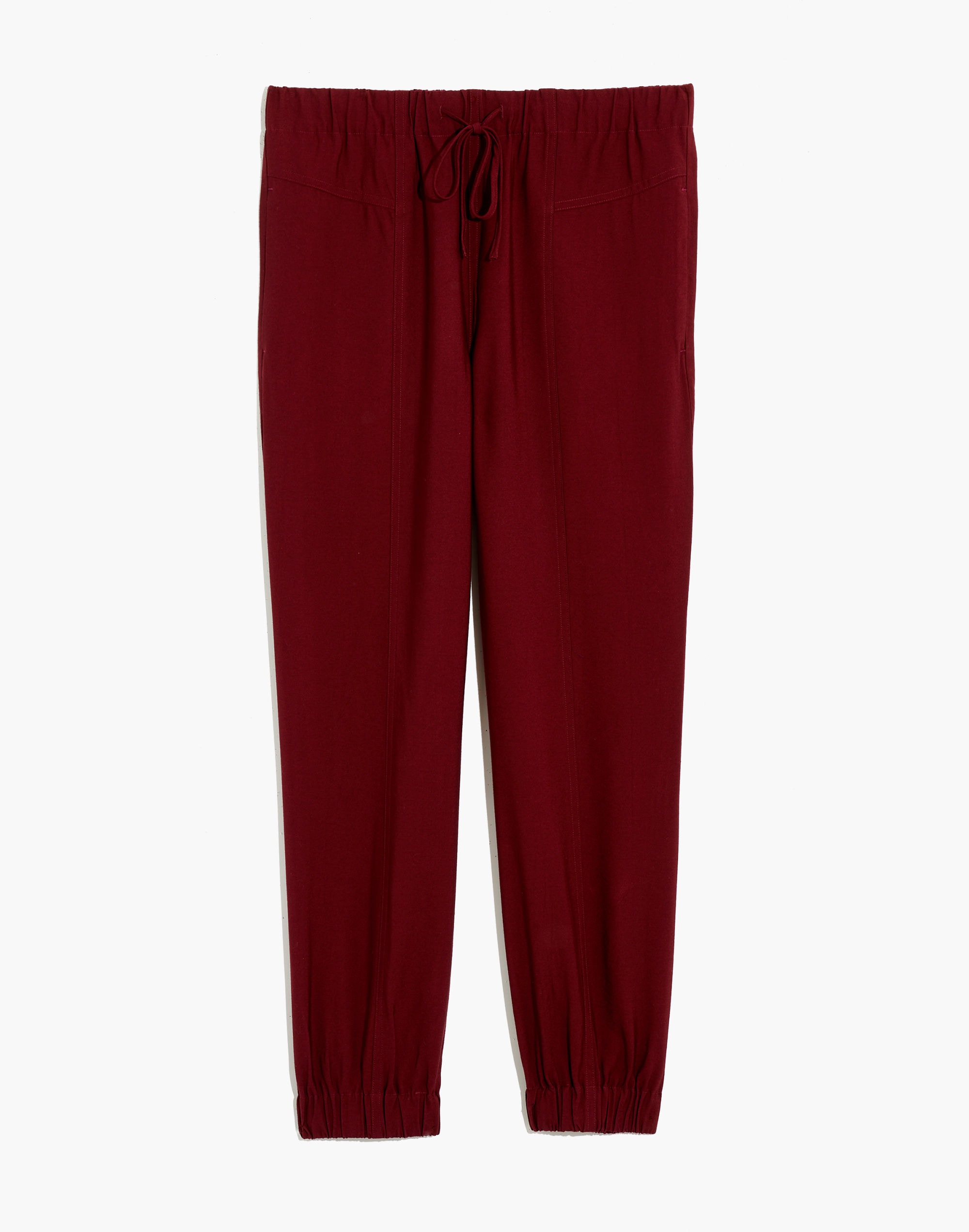 Drapey Seamed Track Trousers | Madewell