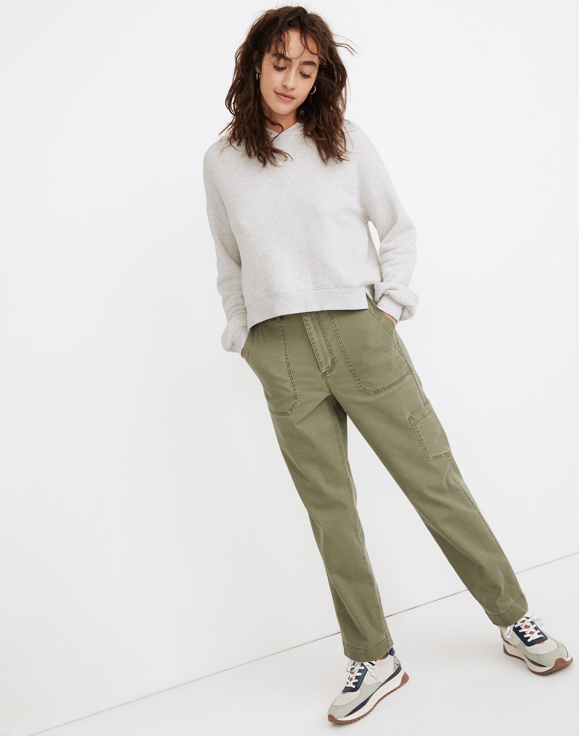 Military Straight Pants | Madewell