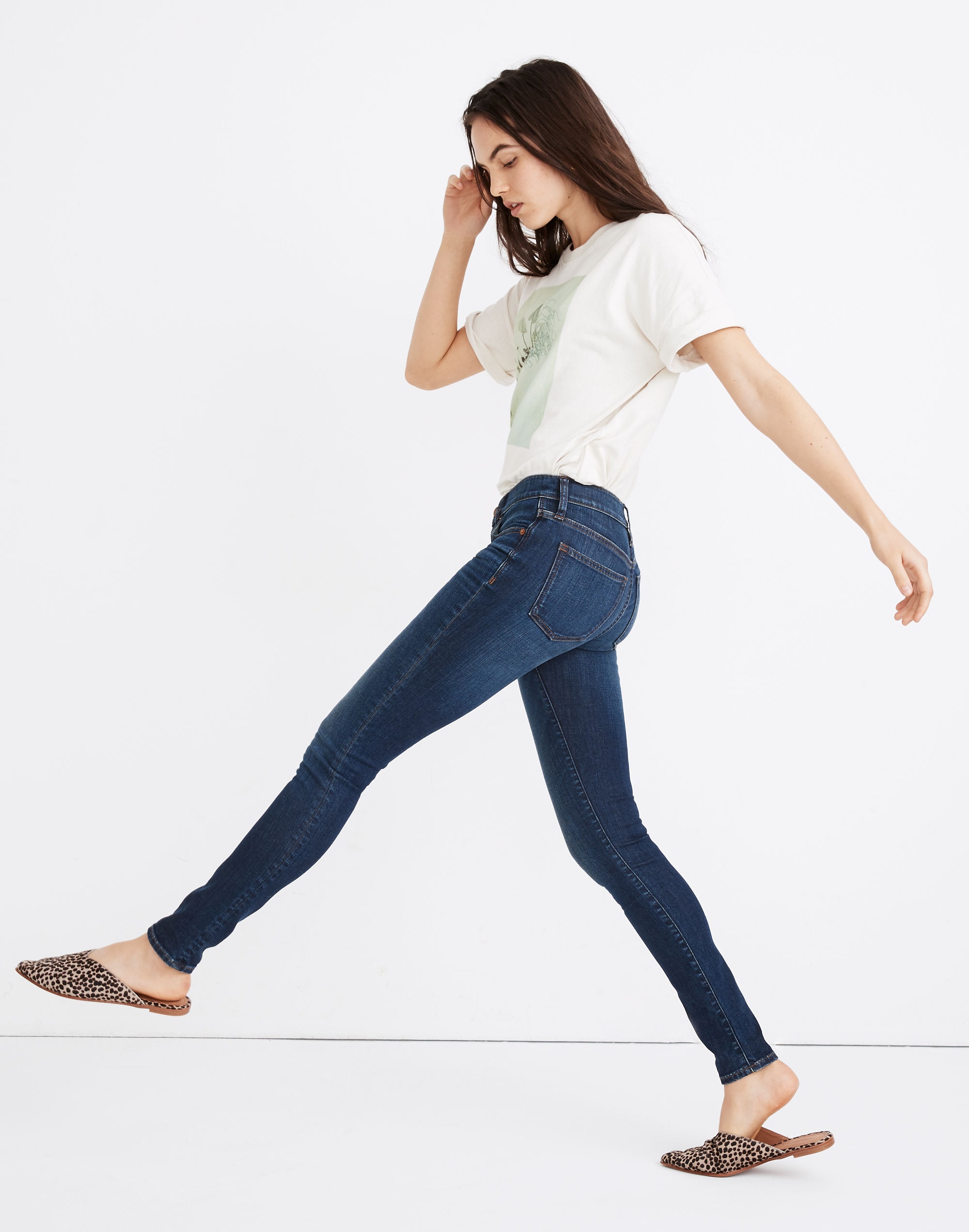 8" Skinny Jeans Greendale Wash | Madewell