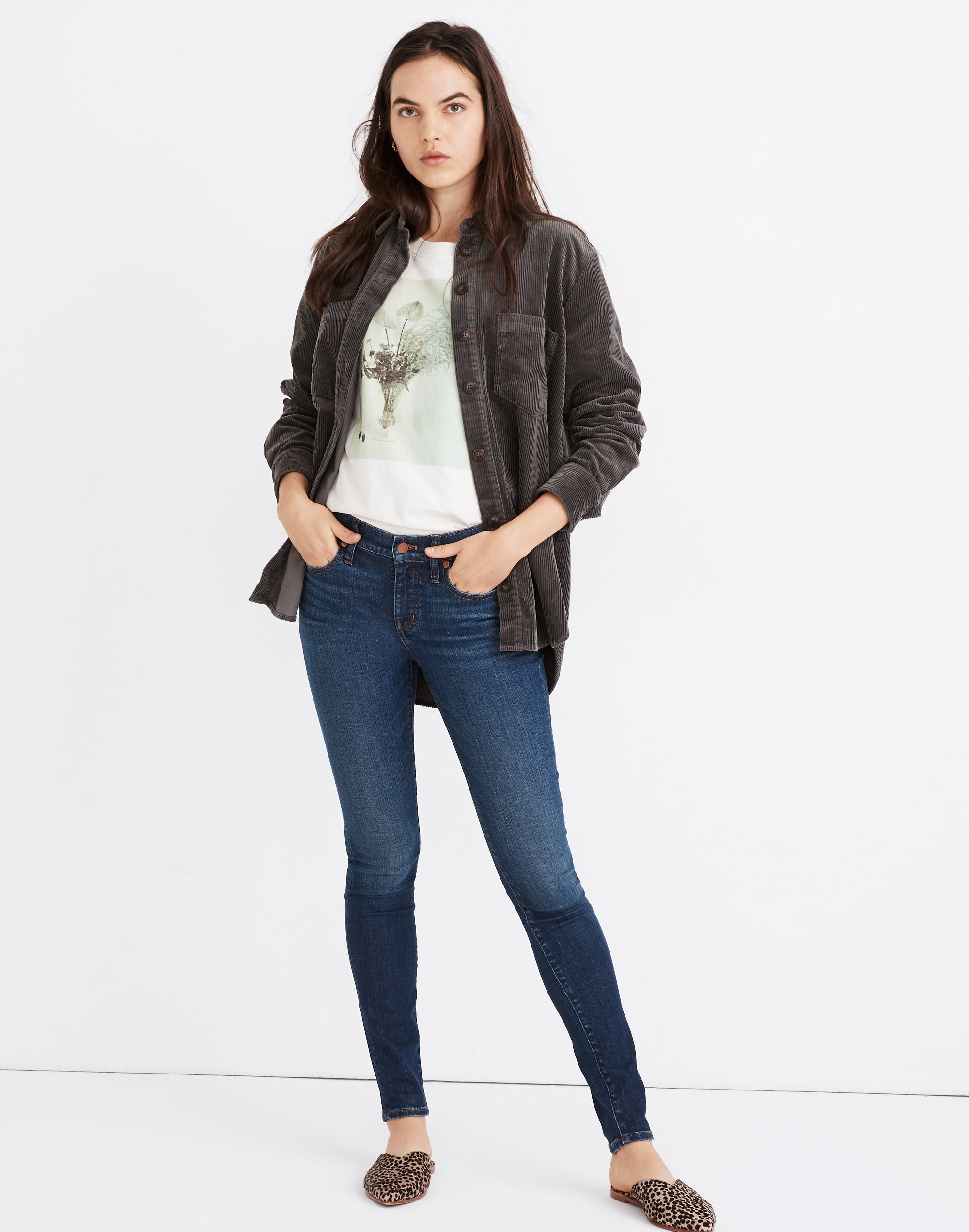 8" Skinny Jeans Greendale Wash | Madewell