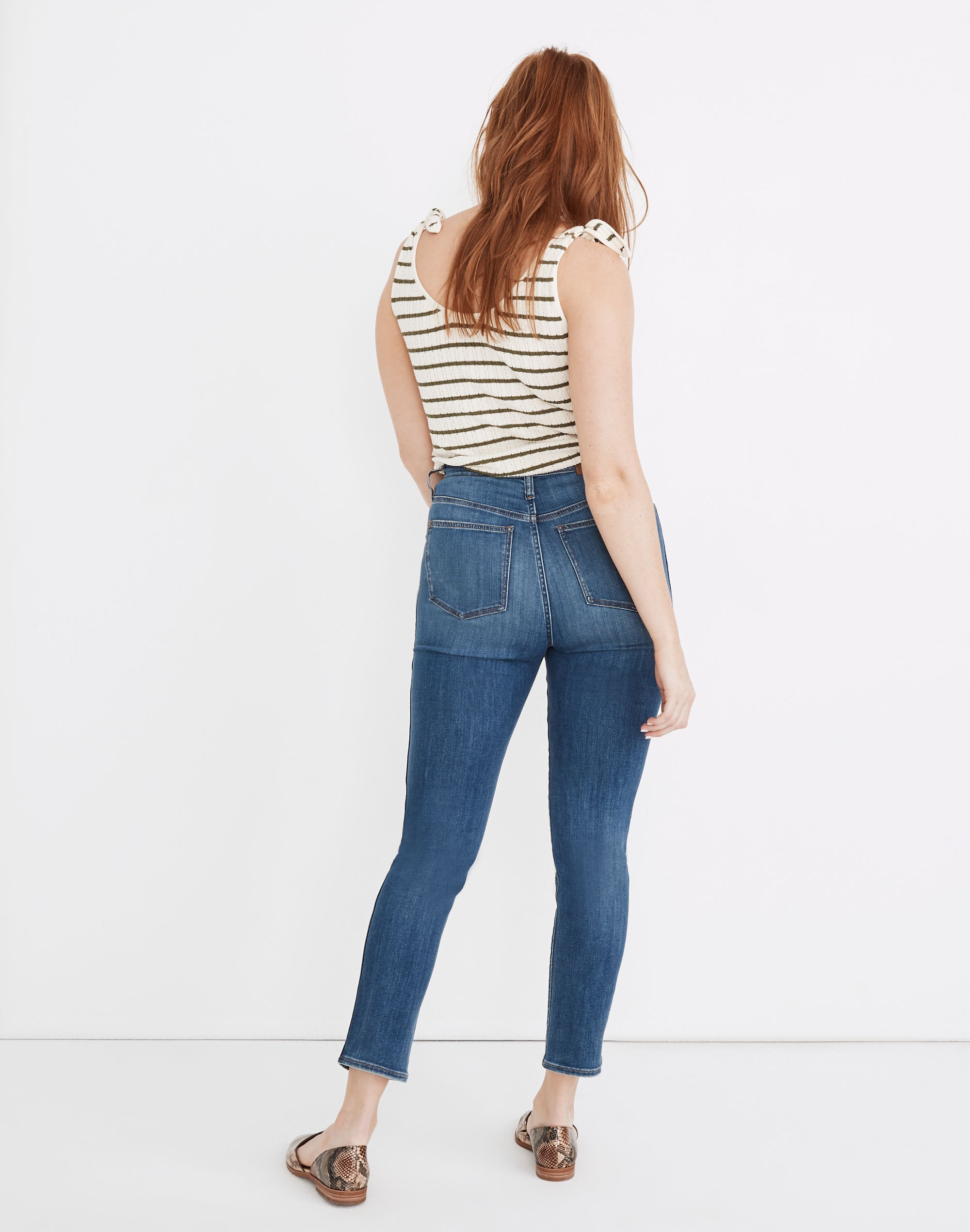 Petite Curvy Stovepipe Jeans Leman Wash: TENCEL™ Denim Edition | Madewell