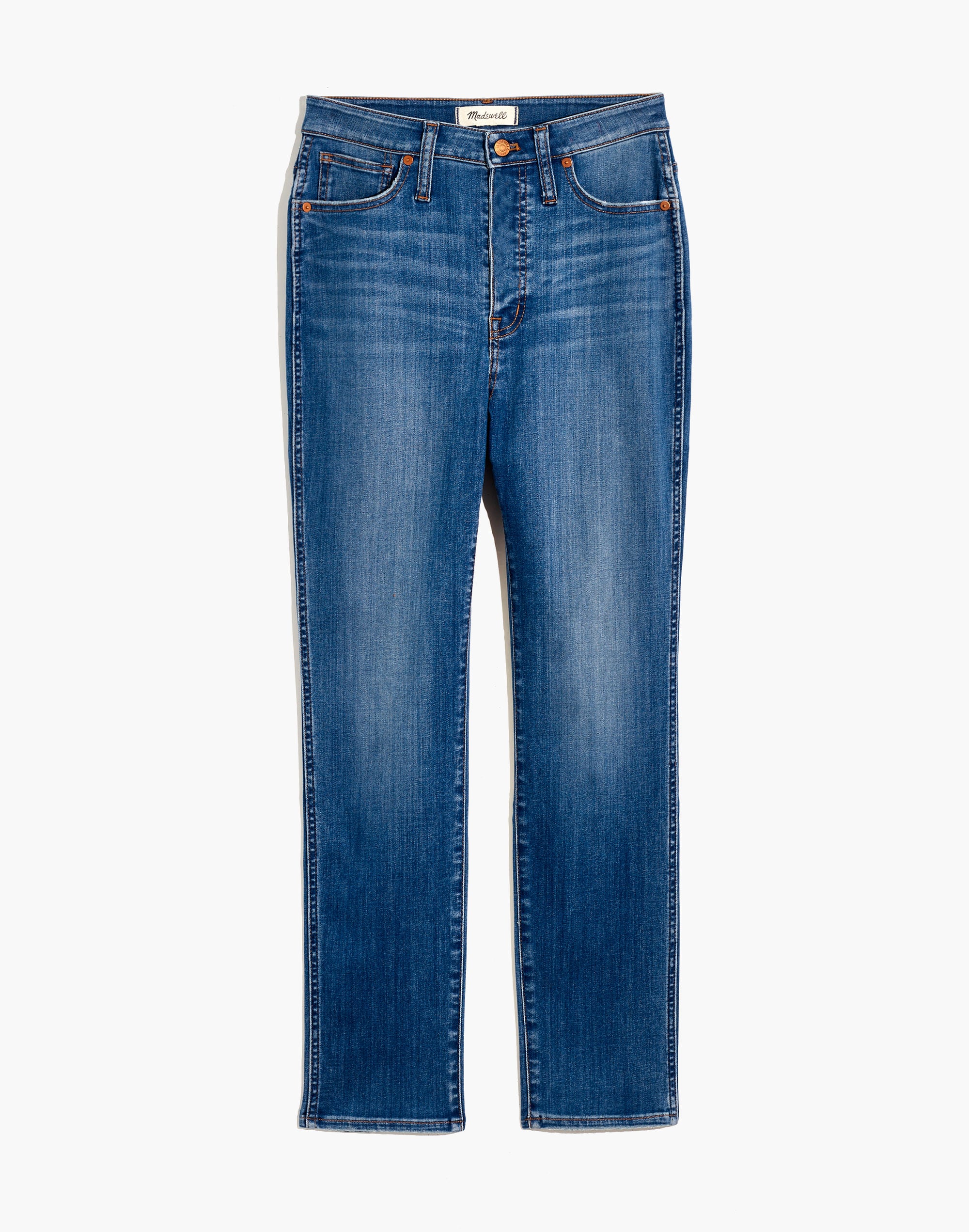 Petite Curvy Stovepipe Jeans Leman Wash: TENCEL™ Denim Edition | Madewell