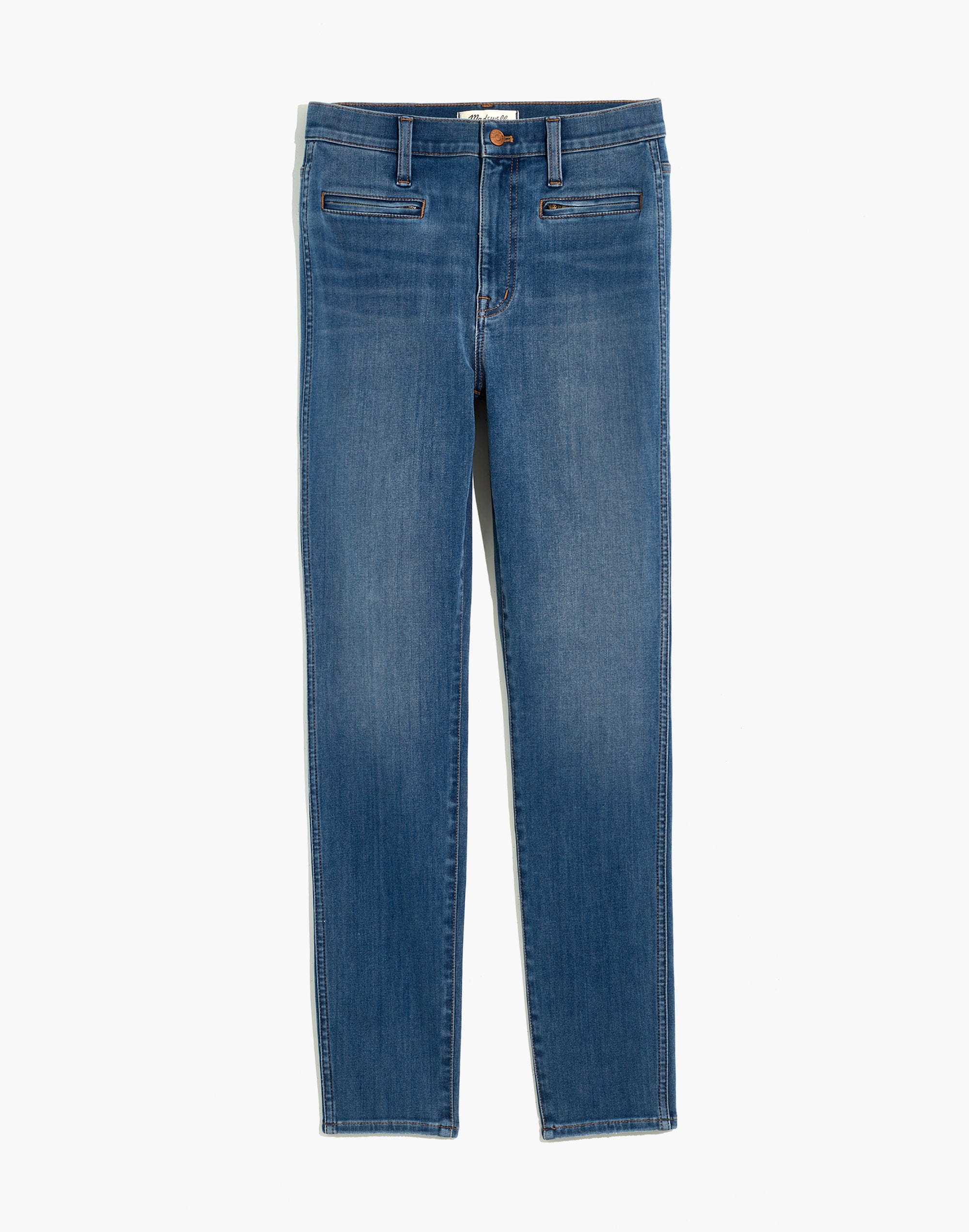 10" High-Rise Roadtripper Jeggings in Ellerby Wash: Zip Pocket Edition | Madewell