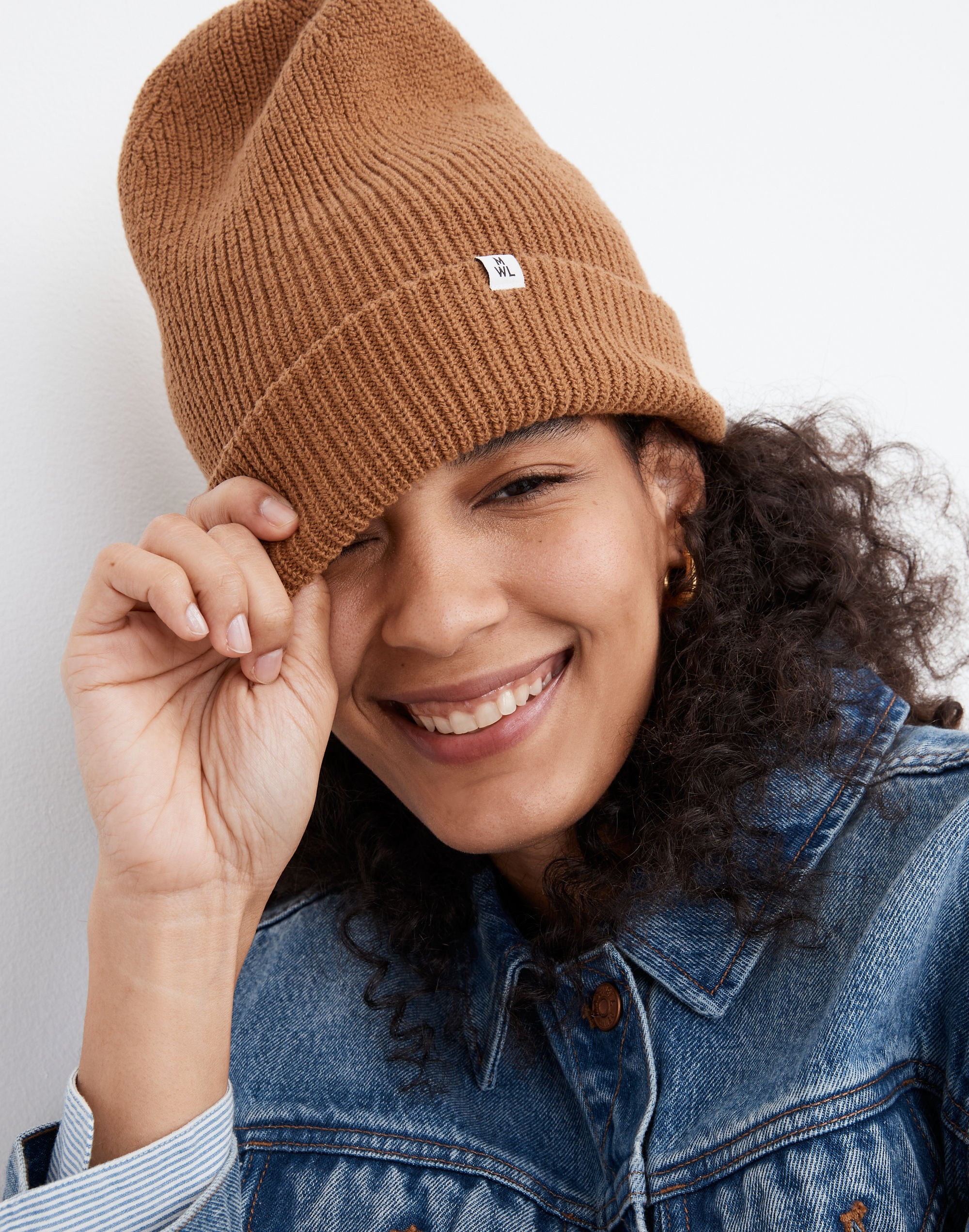 (Re)sourced Cotton Cuffed Beanie | Madewell